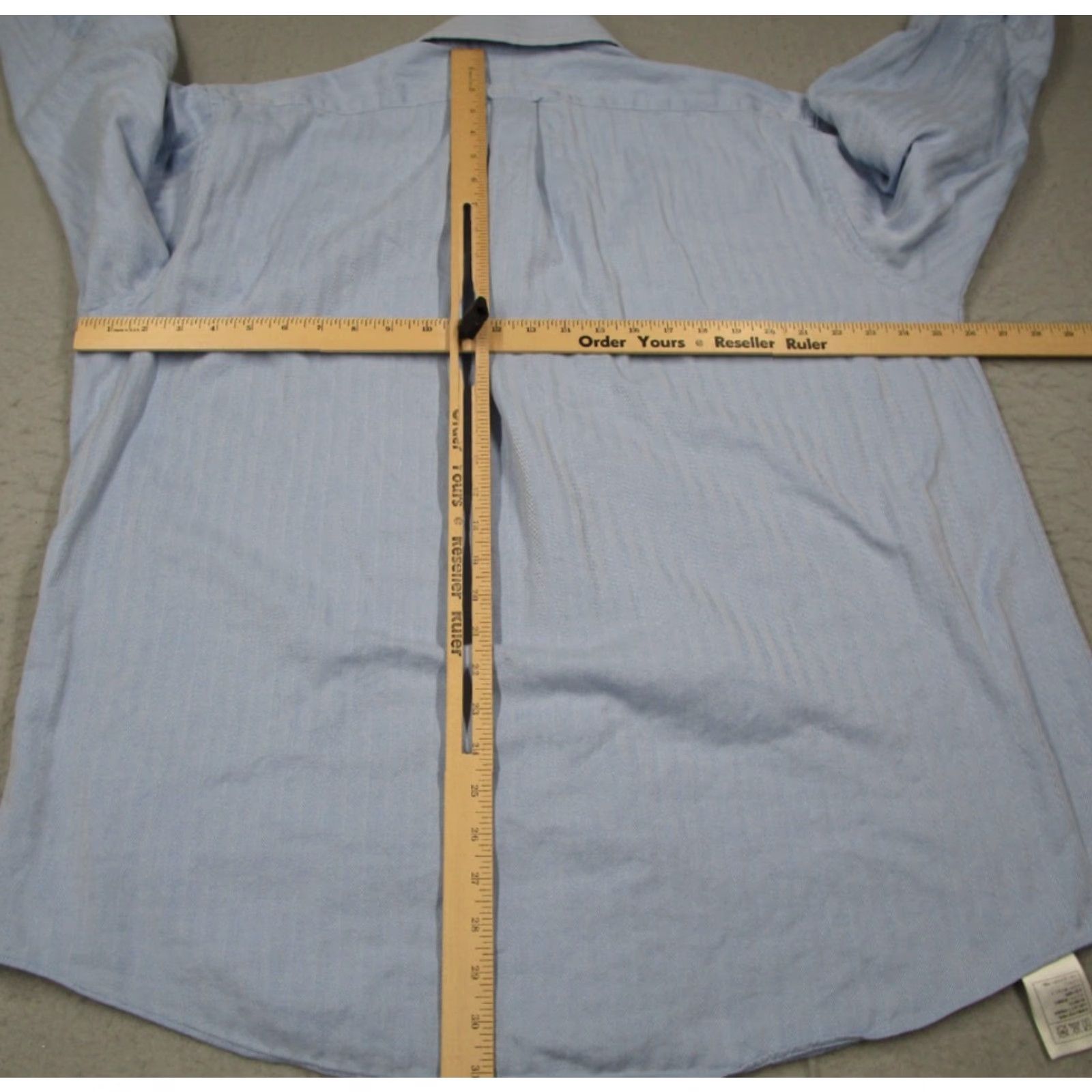 Disney Disneyland Resort Dress Shirt Mens XL Blue Button Up Mickey Mouse Size 46R - 7 Thumbnail