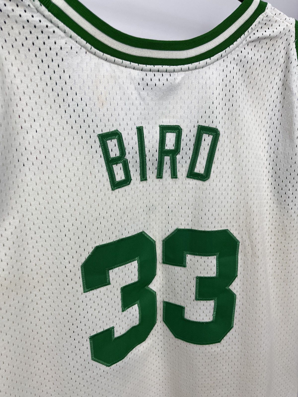 Champion LARRY BIRD BOSTON CELTICS JERSEY NBA BASKETBALL CHAMPION XL Size US XL / EU 56 / 4 - 10 Thumbnail