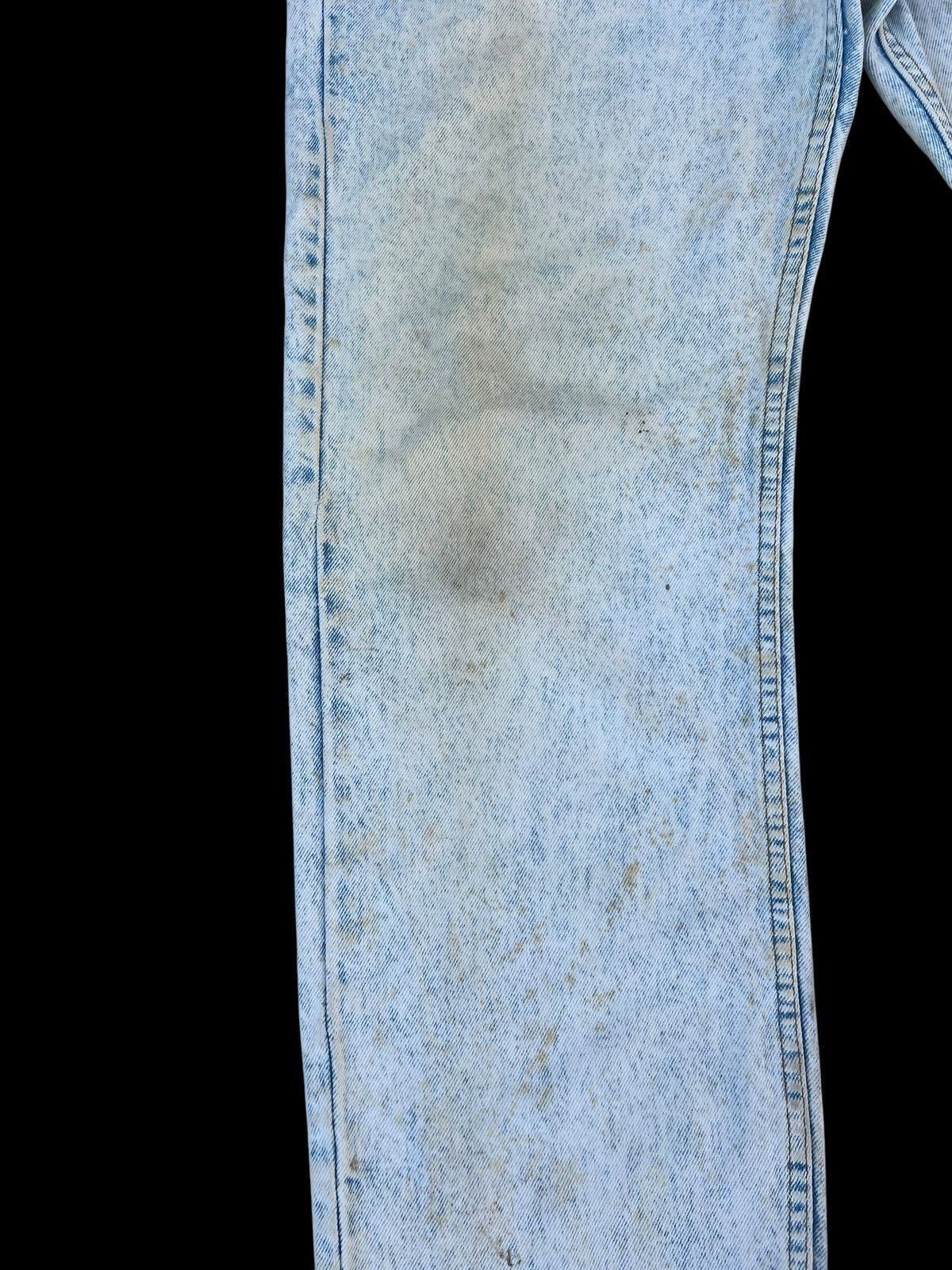 Levi's Dirty Mud Vintage Levi's 505 Stains Acid Wash Denim Jeans Size US 36 / EU 52 - 9 Thumbnail