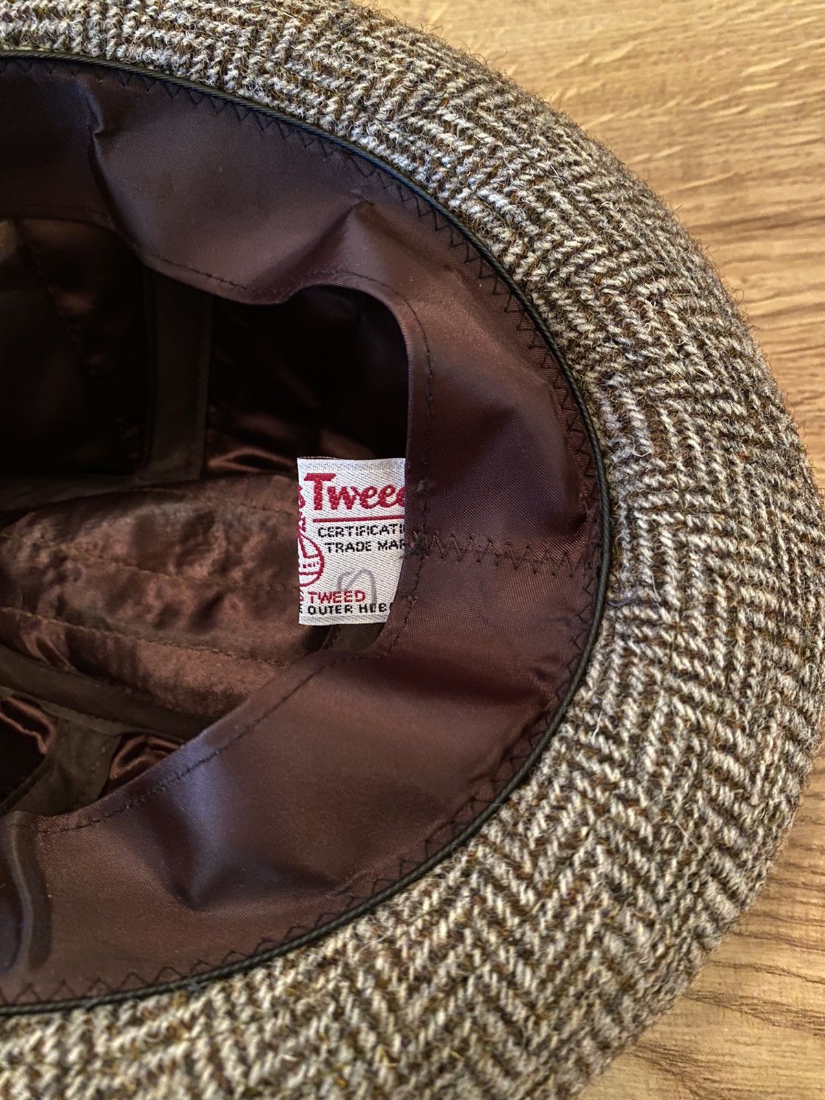 Harris Tweed Harris Tweed Hat x Vintage Size ONE SIZE - 6 Thumbnail