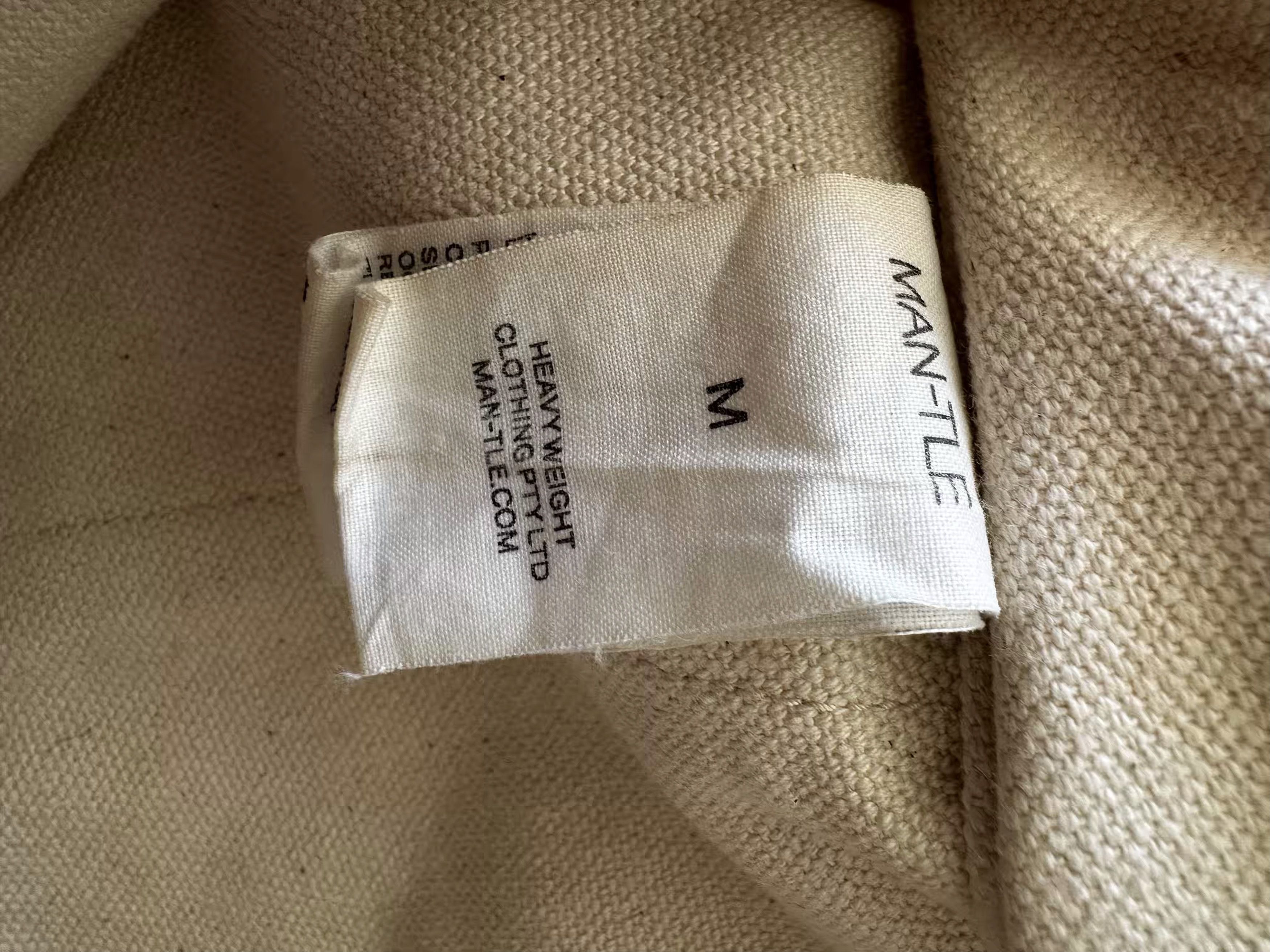 MAN-TLE White canvas shorts Size US 34 / EU 50 - 8 Thumbnail