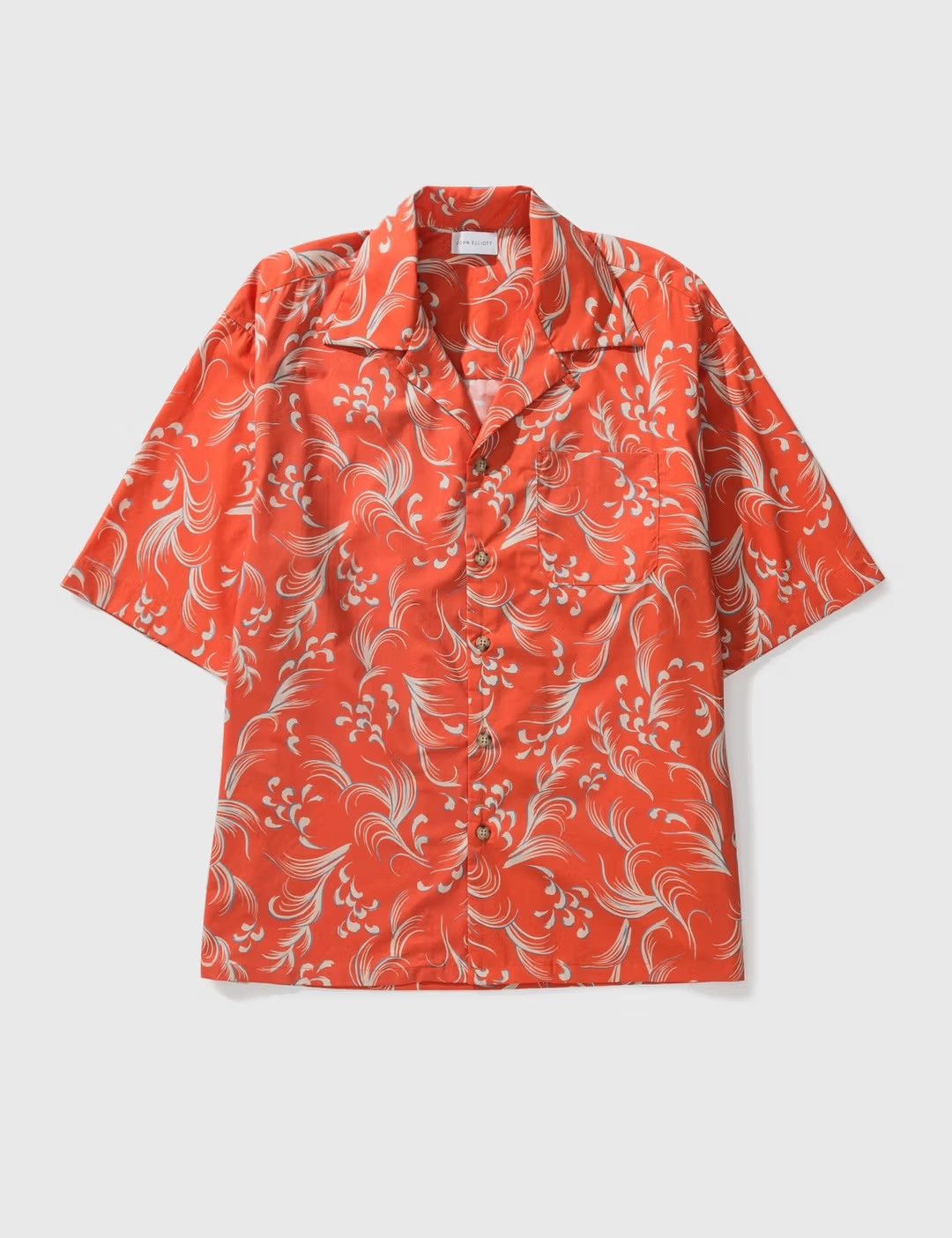 John Elliott John Elliott Camp Shirt – Orange, Size L Size US L / EU 52-54 / 3 - 1 Thumbnail