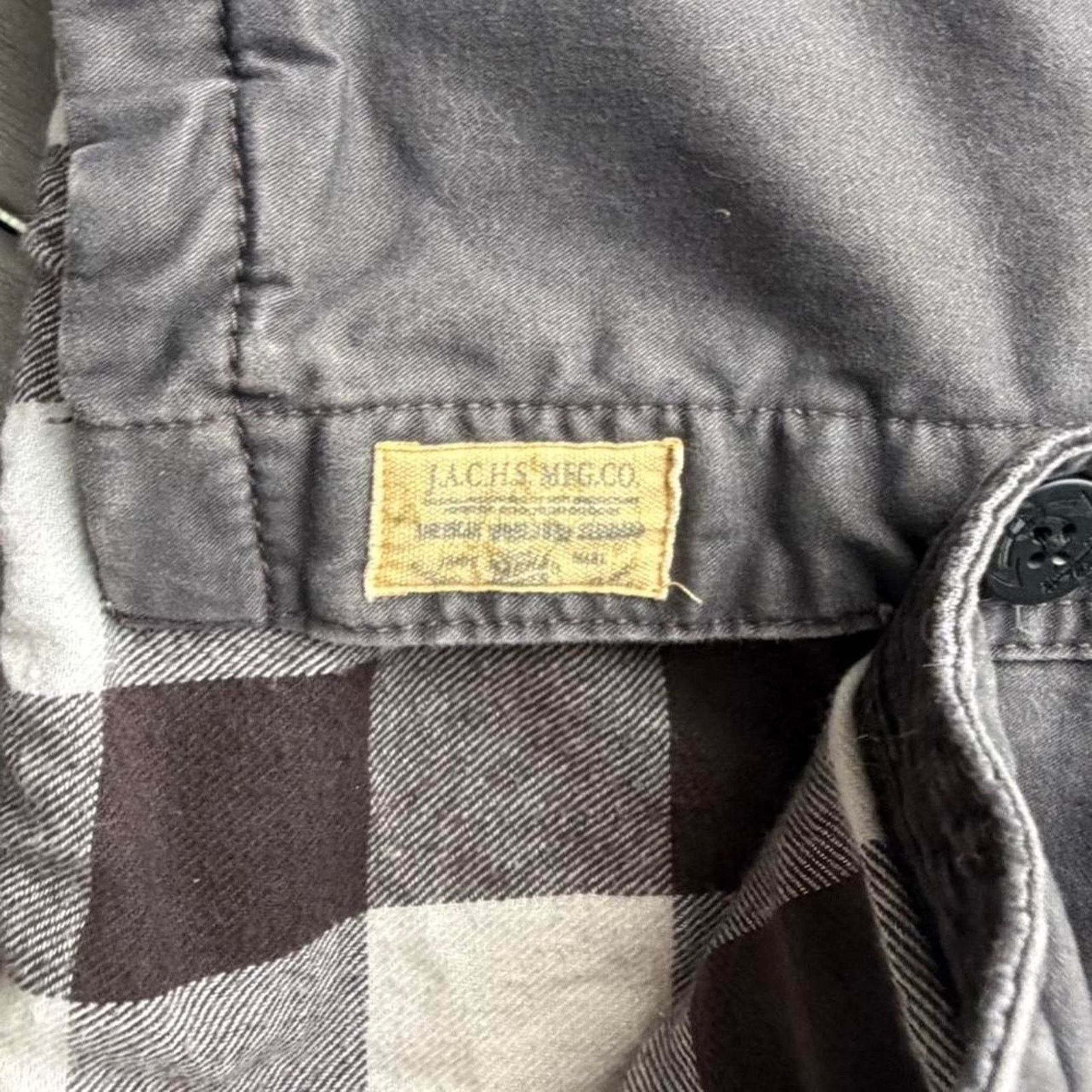 JACHS NY Grey button up jacket Size US XL / EU 56 / 4 - 2 Thumbnail