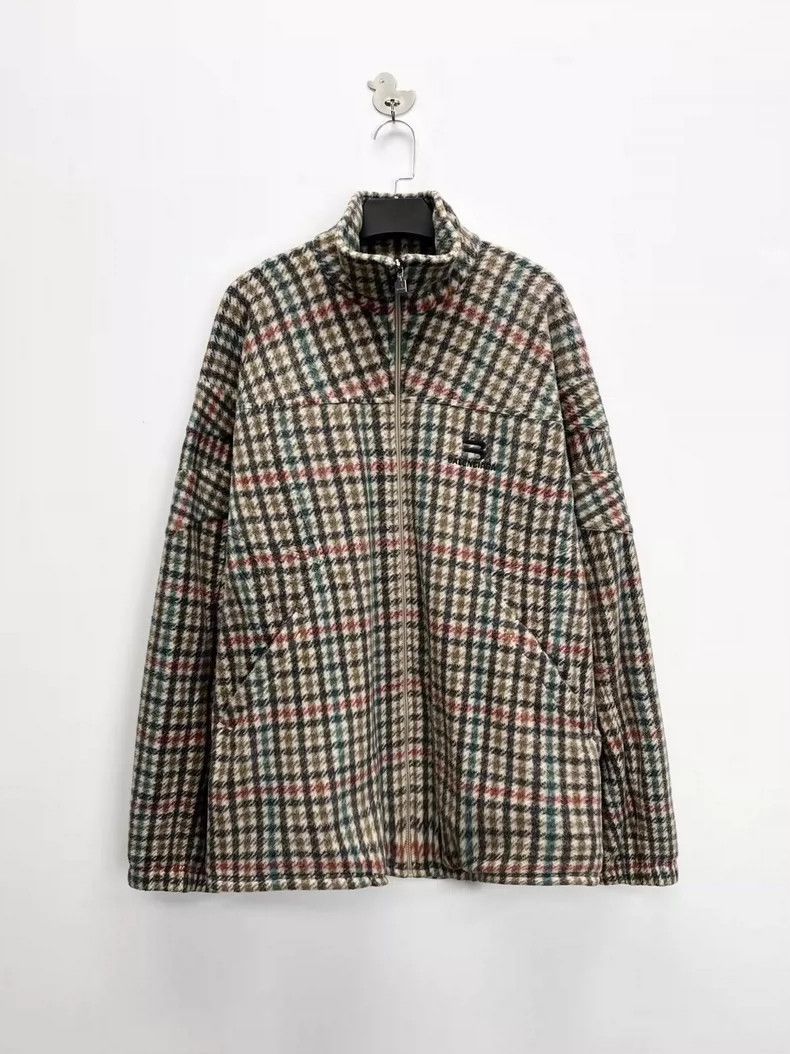 Balenciaga Balenciaga Full-printed color matching plaid houndstooth e Size US S / EU 44-46 / 1 - 1 Thumbnail