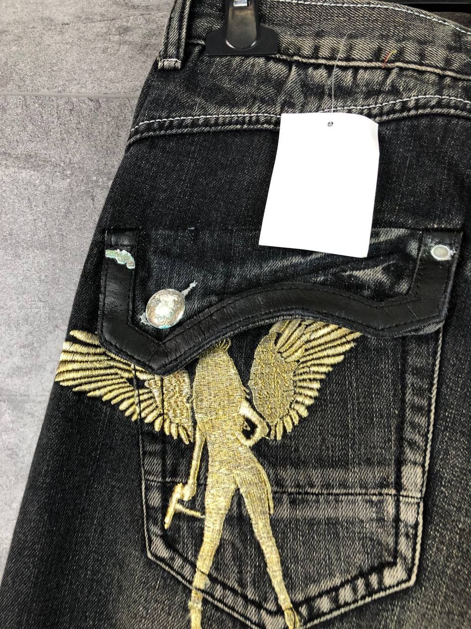 Japanese Brand Vintage Denim Jeans Japanese Crazy Distressed Faded Pants Size US 32 / EU 48 - 9 Thumbnail