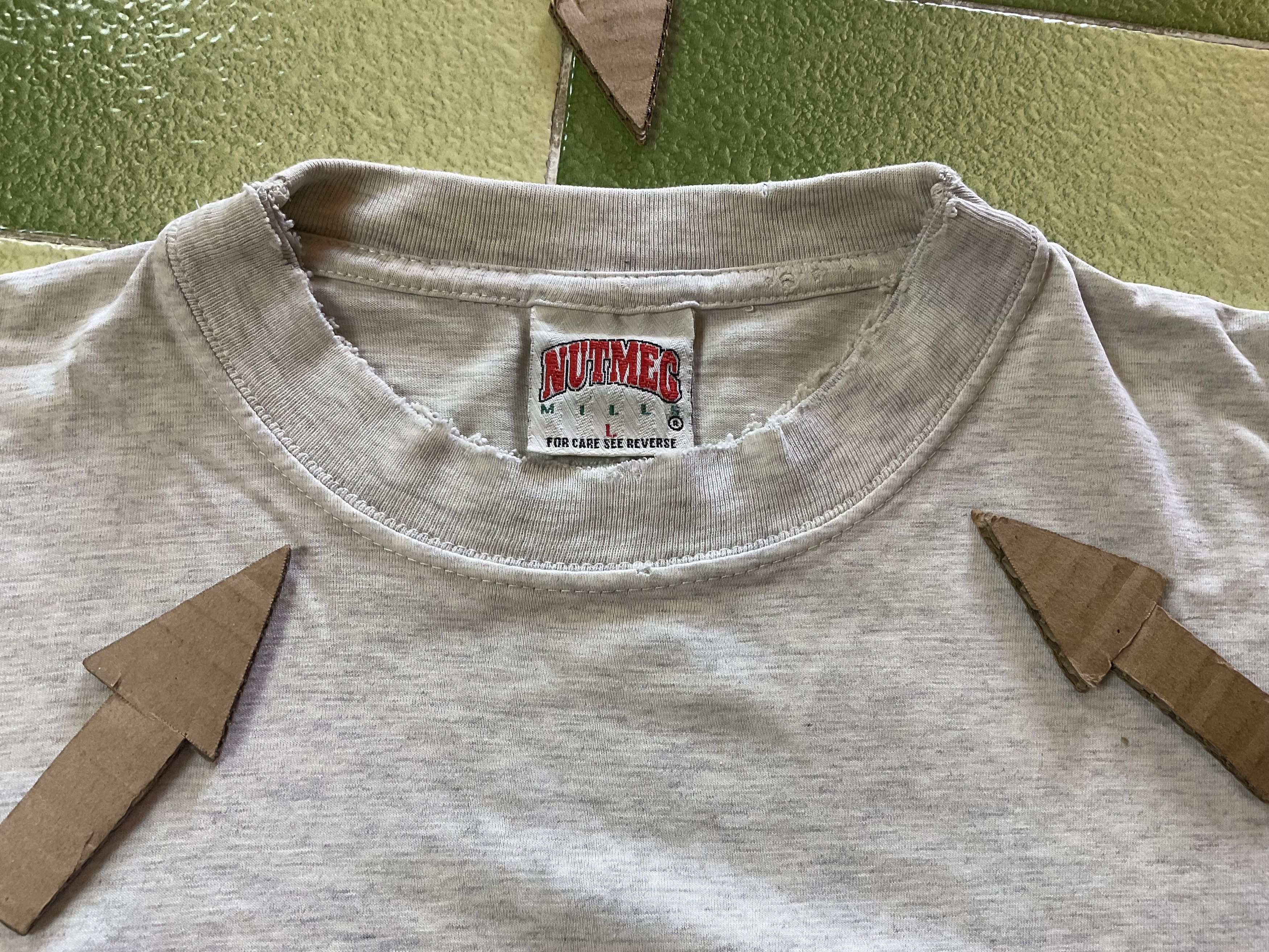MLB Vintage Distressed 1996 Oakland Athletics & Coyote T-Shirt Size US L / EU 52-54 / 3 - 5 Thumbnail