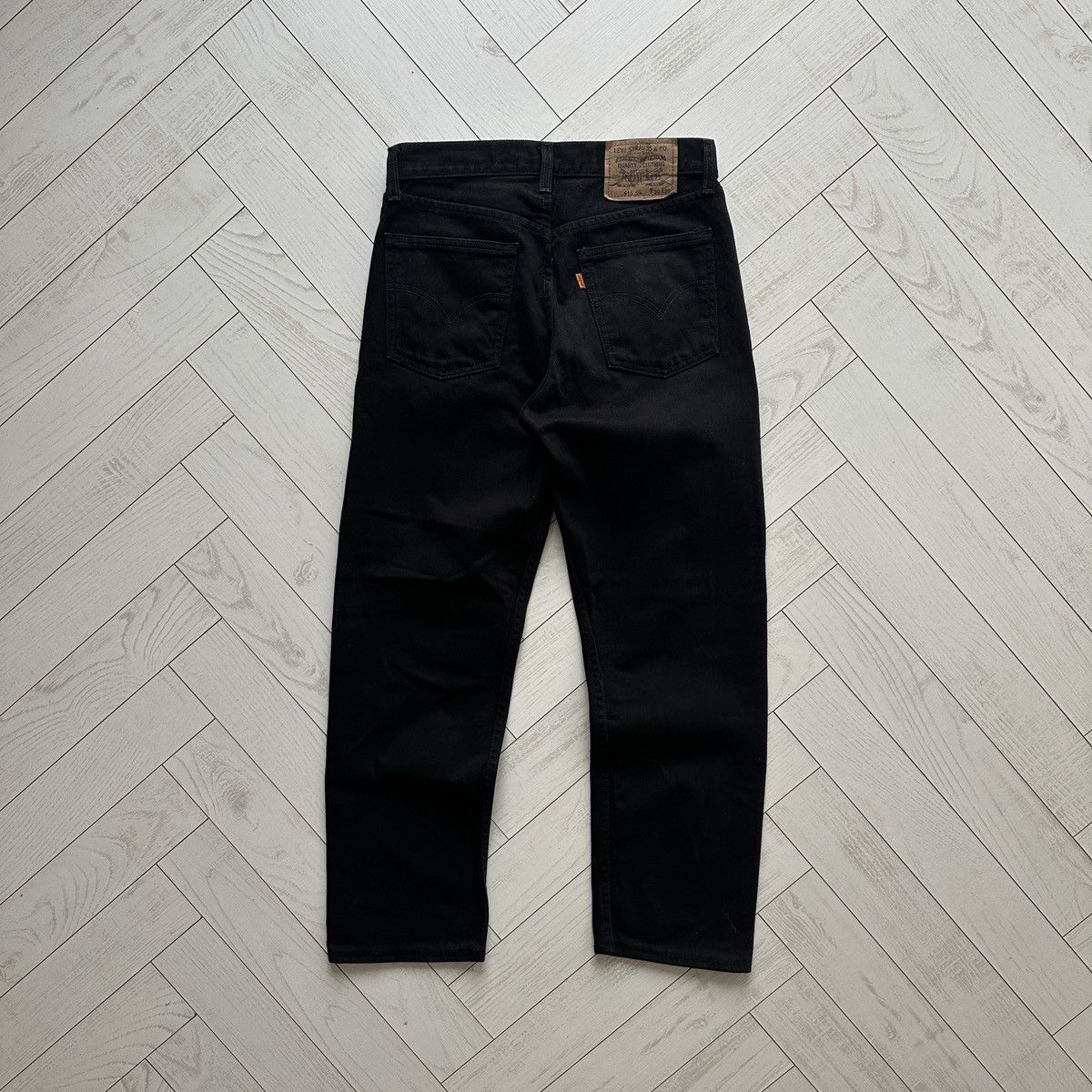 Levi's Vintage Clothing Vintage 90s Levis 615 Straight fit black jeans 30x30 USA y2k Size US 30 / EU 46 - 1 Thumbnail