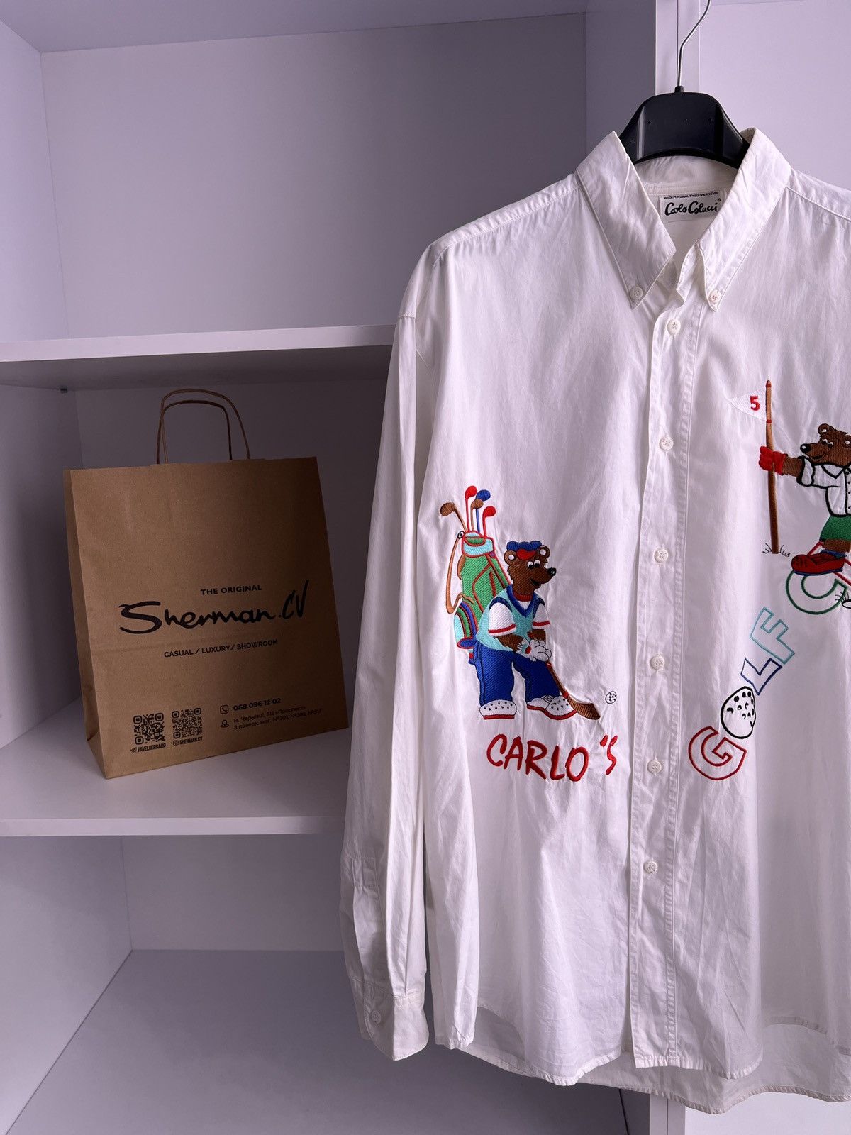 Vintage Colo Colucci long sleeve button up shirt
