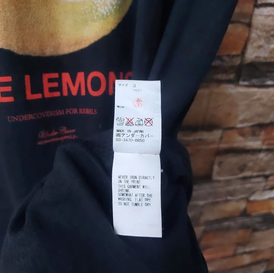 Undercover UNDERCOVER THE LEMONS TSHIRT Size US M / EU 48-50 / 2 - 6 Thumbnail