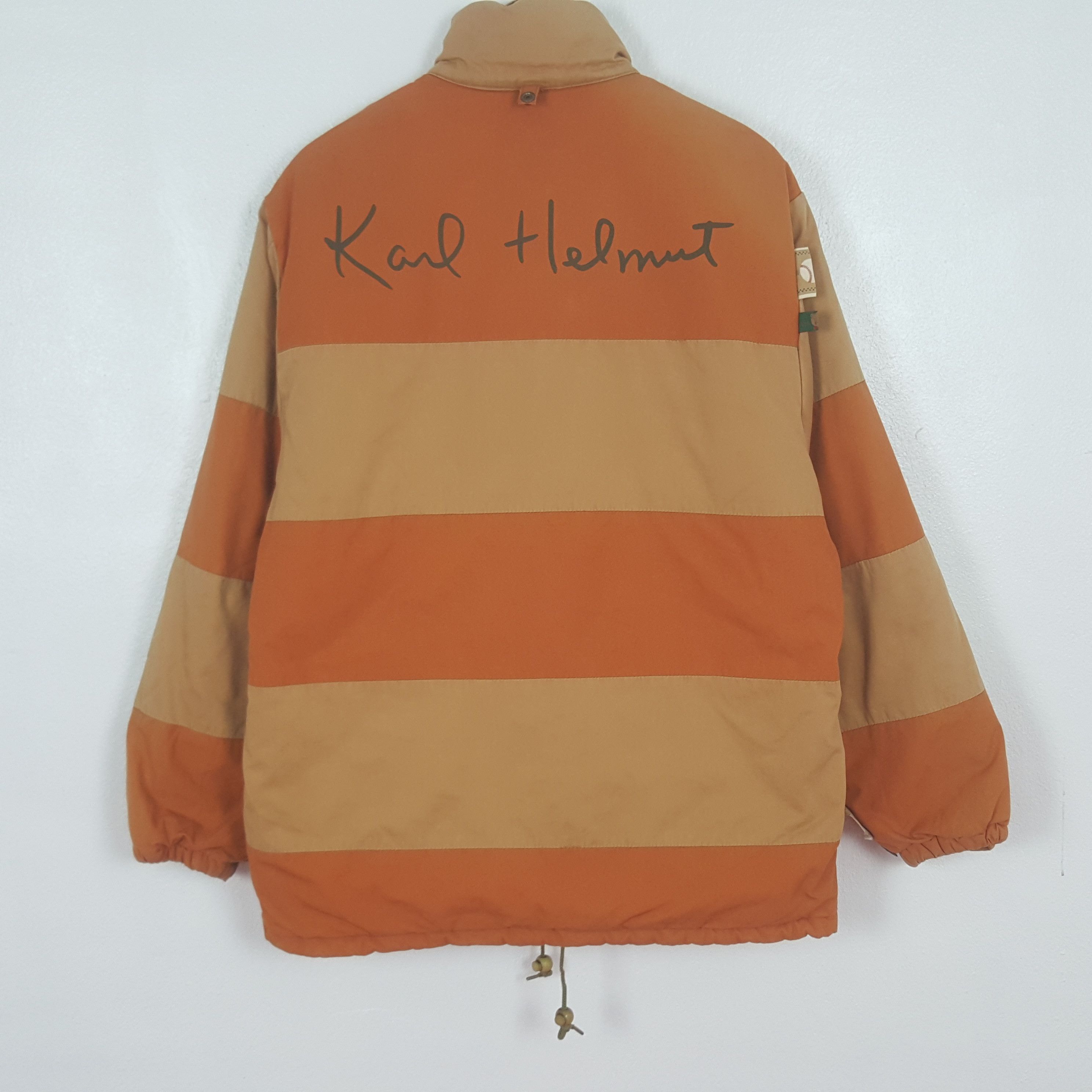 Karl Helmut Vintage Karl Helmut Striped Puffer Jacket Size US L / EU 52-54 / 3 - 1 Thumbnail