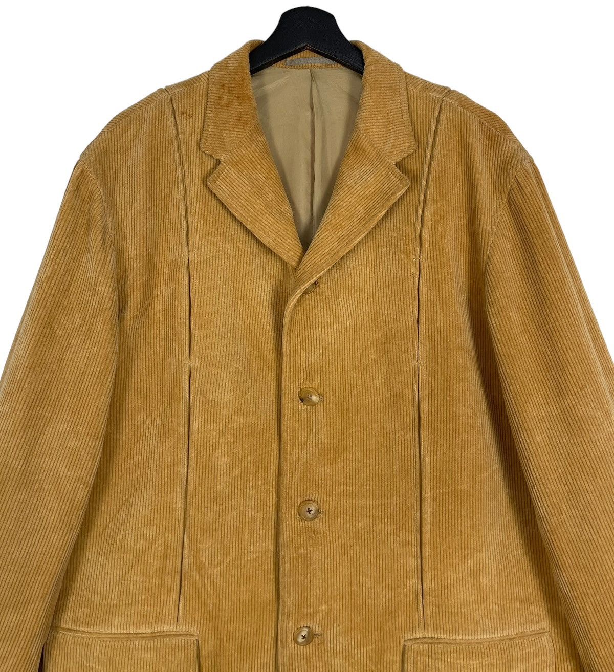 Yohji Yamamoto Vintage Yohji Yamamoto Corduroy Cowboy Jacket Size US L / EU 52-54 / 3 - 5 Thumbnail