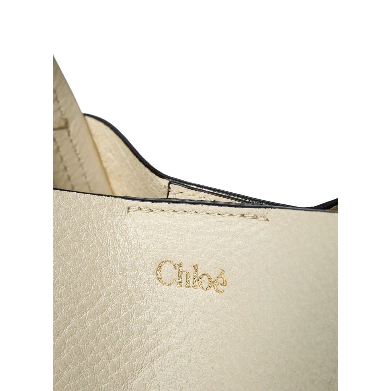 Chloe Chloe Small Spin Beige Shoulder Bag New & Authentic Size ONE SIZE - 4 Thumbnail