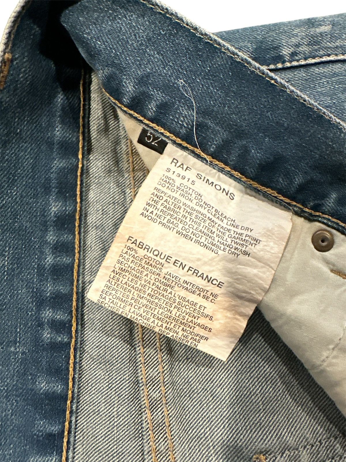 Raf Simons Ss08 denim Size US 31 - 7 Thumbnail