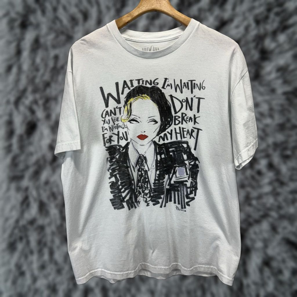 Vintage VINTAGE Madonna Celebration Tour Shirt Unisex Adults 2XL White Graphic Print 2023 Concert Band Tee Mens Womens Size US XXL / EU 58 / 5 - 1 Thumbnail
