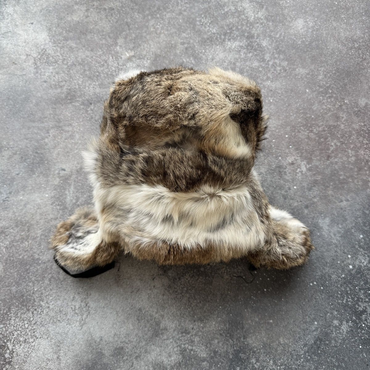Hysteric Glamour Vintage Real Rabbit Fur Y2K Retro Ushanka Hat (Trapper Hat) Size ONE SIZE - 7 Thumbnail