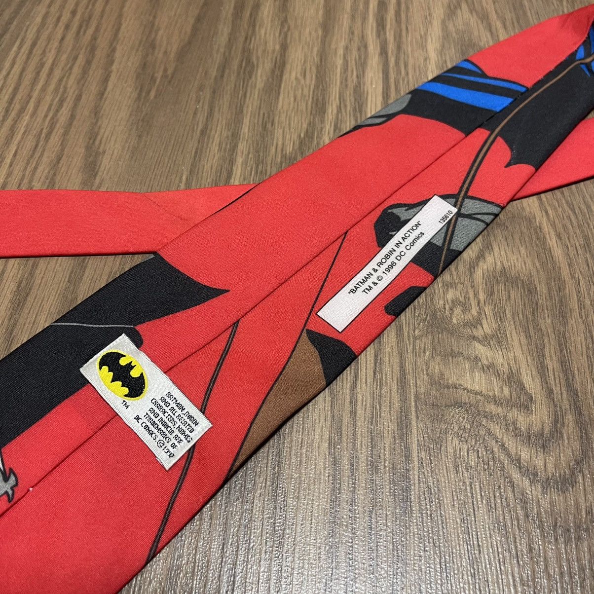 DC Comics Vintage Dc comics 90s 1996 Batman and Robin tie Size ONE SIZE - 4 Thumbnail