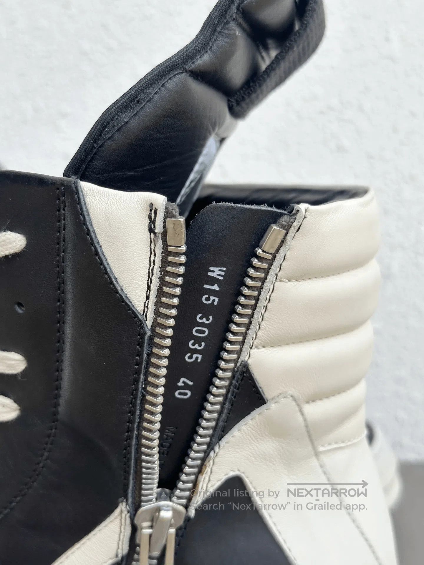 Rick Owens Rick Owens Classic Inverted Triangle Leather. Size US 7 / EU 40 - 7 Thumbnail