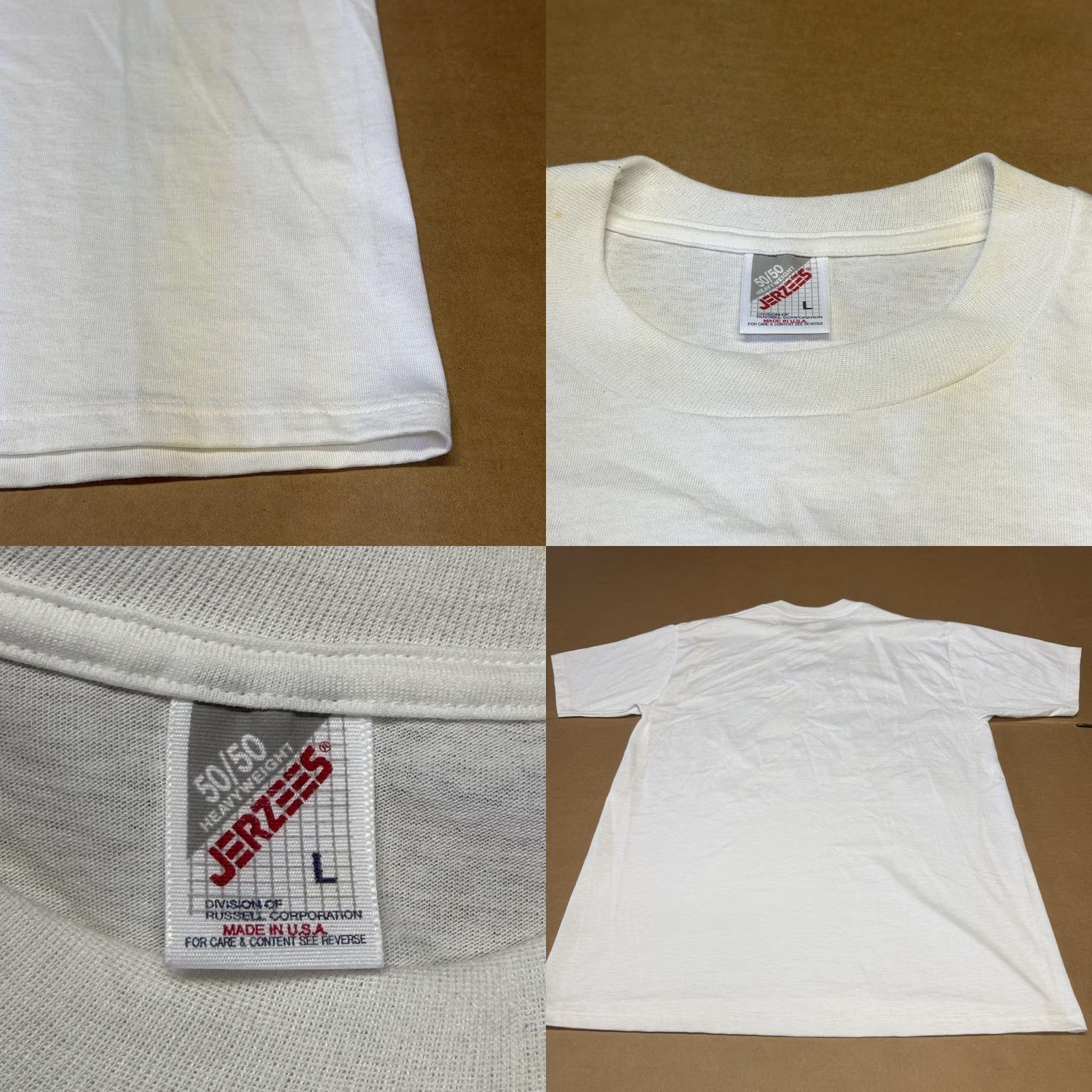 Jerzees VINTAGE Jerzees Shirt Mens L White I Play In The Low 80s Golf Graphic 90s Mens Tee Size US L / EU 52-54 / 3 - 8 Thumbnail