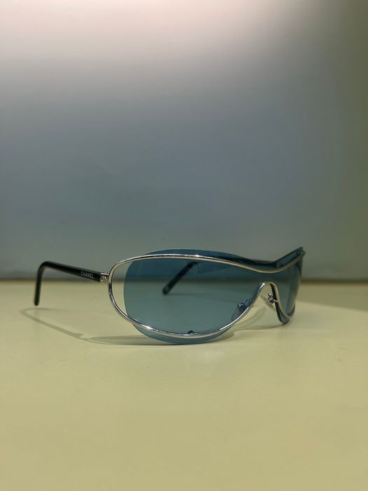 Chanel Chanel 4028 Blue Metal Frame Sunglasses
