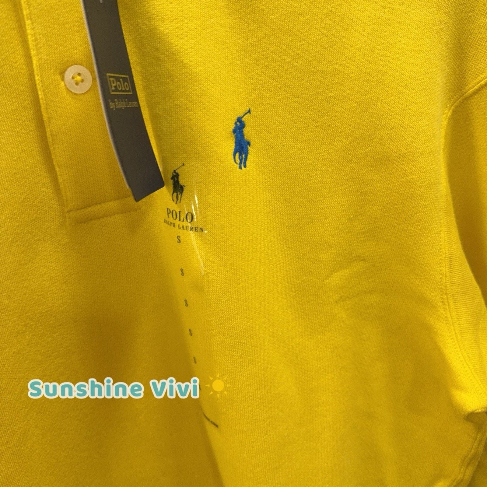 Polo Ralph Lauren NWT Ralph Lauren Woman Fleece Long-Sleeve Sweatshirt yellow Size US S / EU 44-46 / 1 - 2 Thumbnail