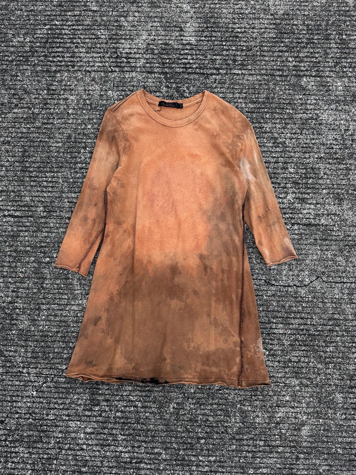 Undercover FW03 Acid Washed Long Tee