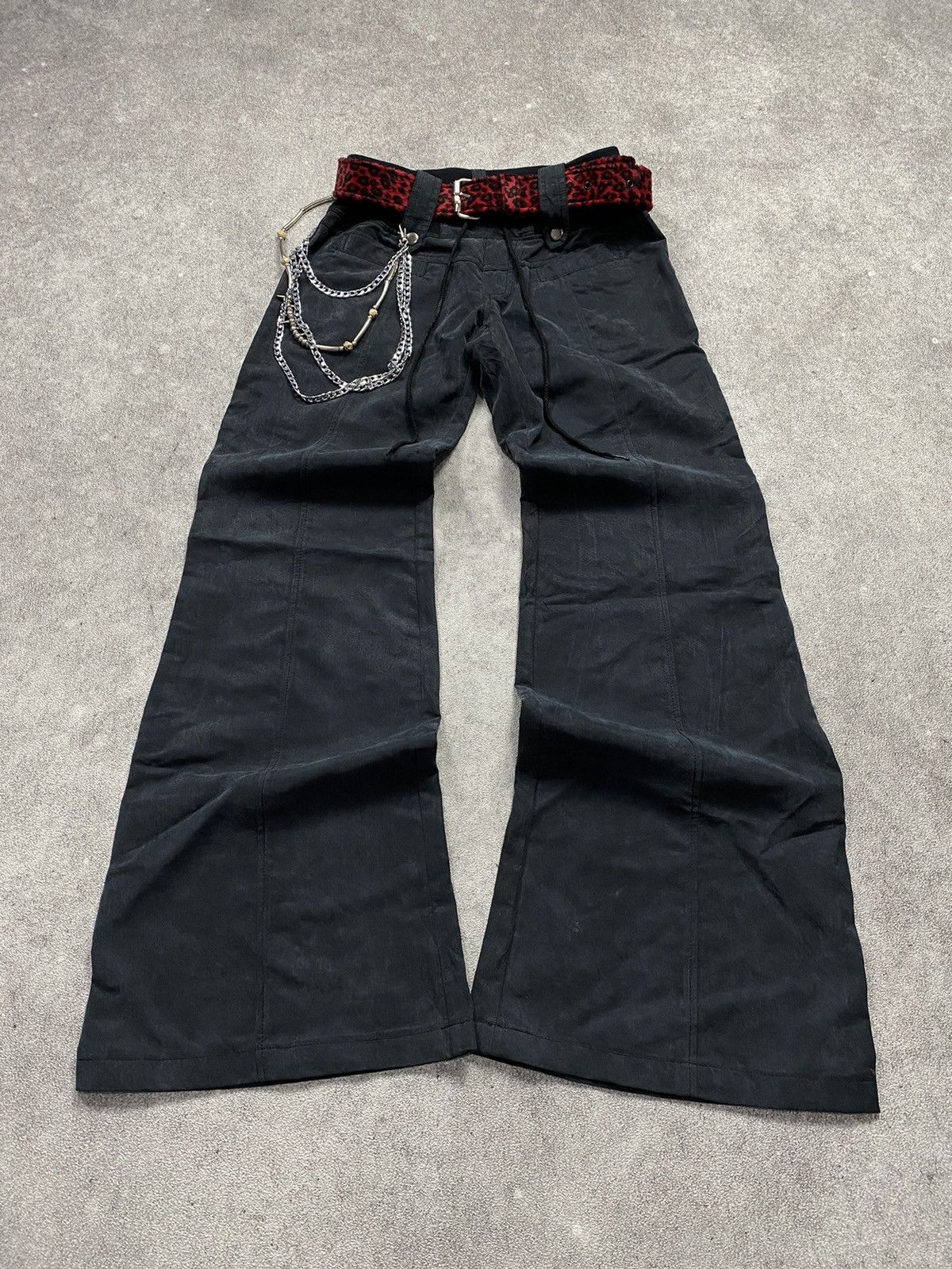 Japanese Brand × KMRii × Le Grande Bleu (L.G.B.) 2000s Enagy Super Flared Pant Size US 28 / EU 44 - 1 Thumbnail