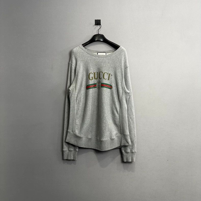 Gucci Gucci Gray Belt Sweatshirt XL Size US XL / EU 56 / 4 - 1 Thumbnail