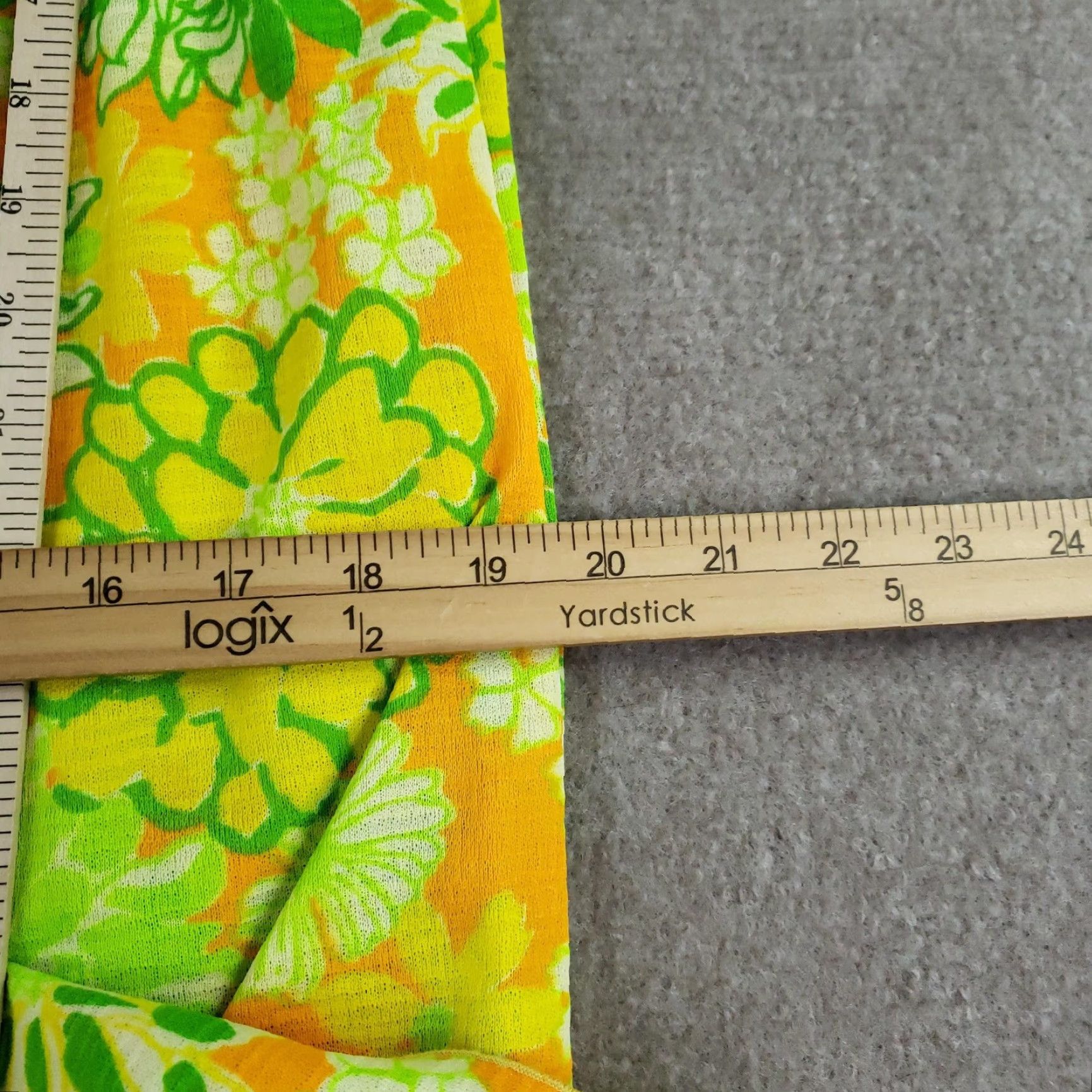 Lilly Pulitzer VINTAGE Lilly Pulitzer Maxi Dress Womens M Green The Lilly Off The Shoulder Sundress Size M / US 6-8 / IT 42-44 - 4 Thumbnail