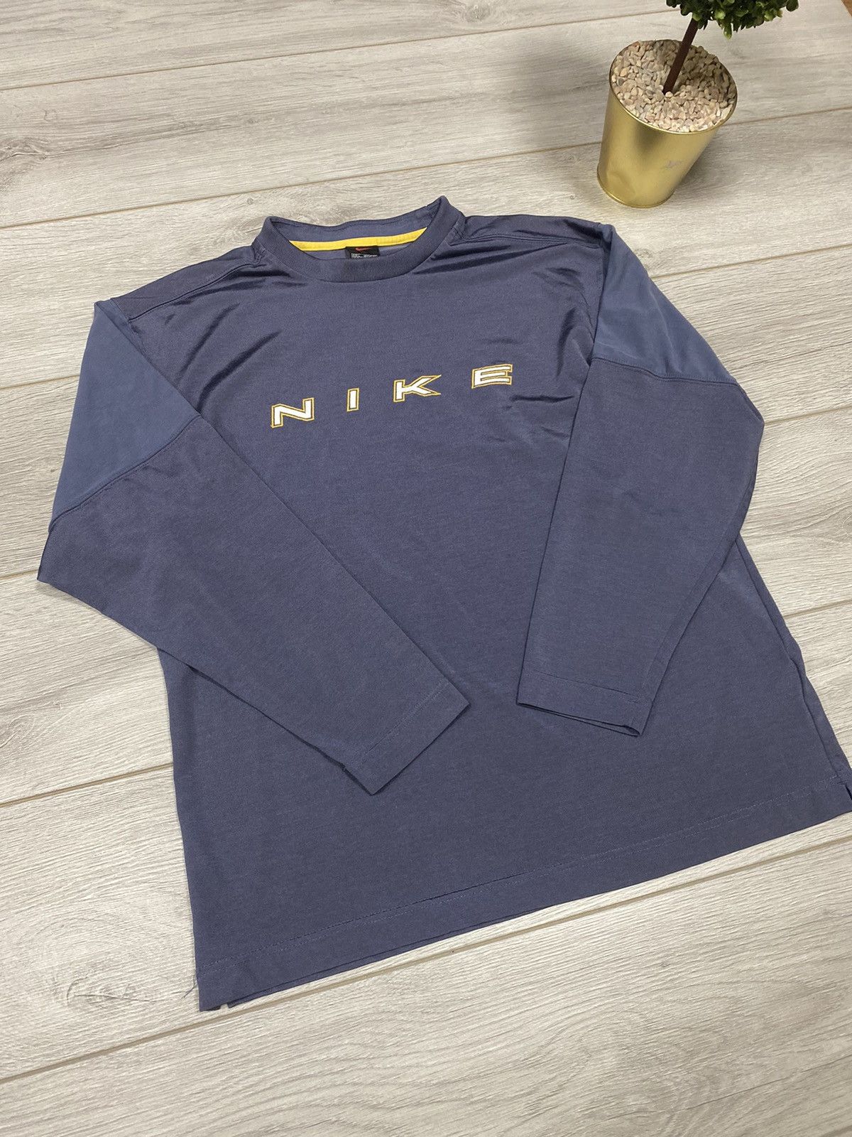 Vintage Nike vintage 1990s spell out big logo sweatshirt Size US L / EU 52-54 / 3 - 4 Thumbnail