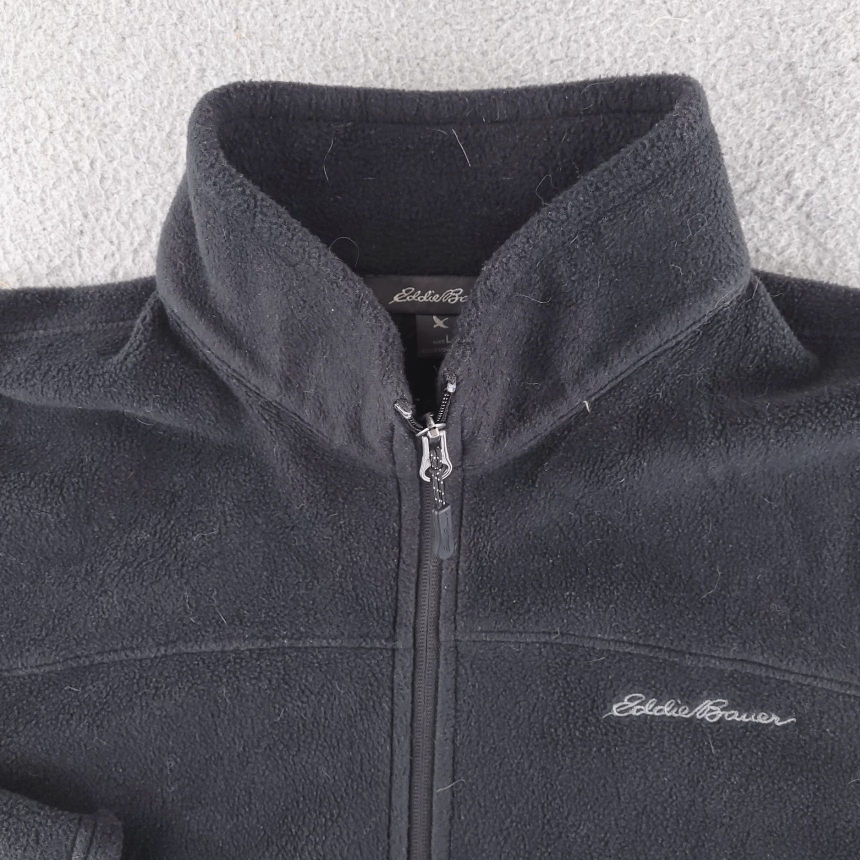 Eddie Bauer Eddie Bauer Sweater Men L Black Fleece Zip Polyester Size US L / EU 52-54 / 3 - 4 Thumbnail
