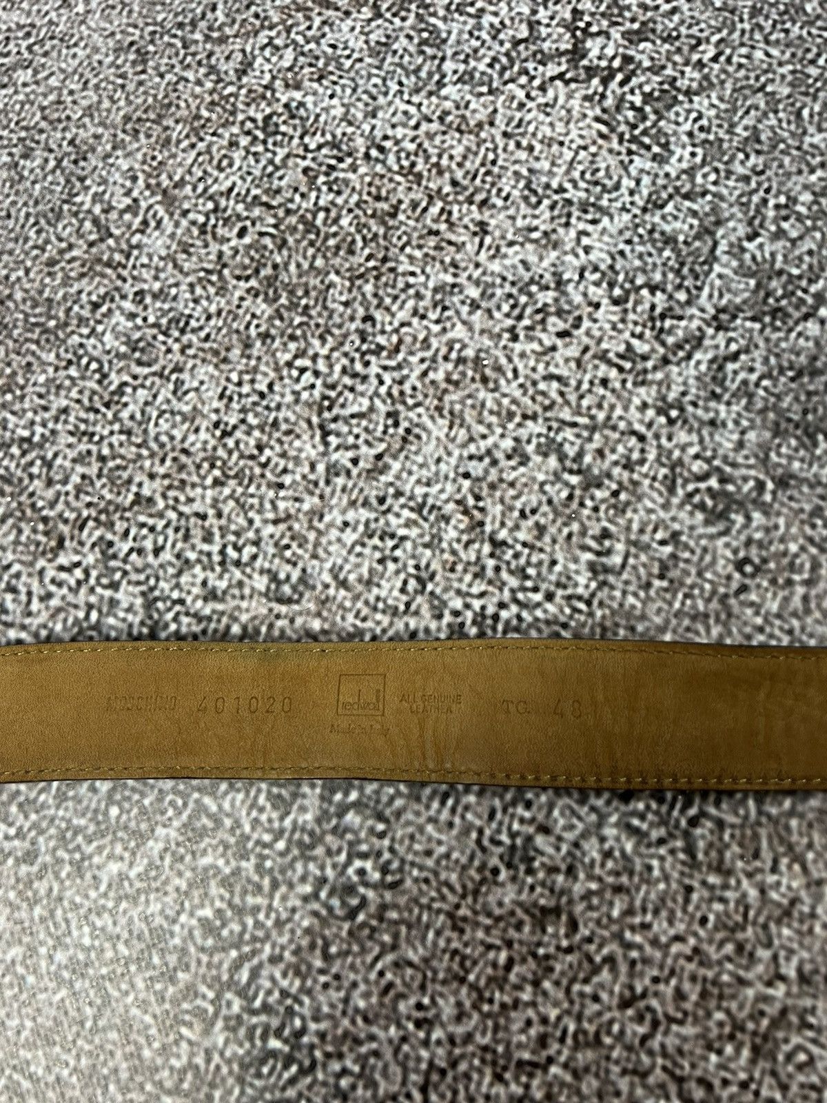 Designer × Moschino × Vintage Rare‼️ 90s Moschino italy by Redwall Lettered icon gold belt Size ONE SIZE - 14 Thumbnail