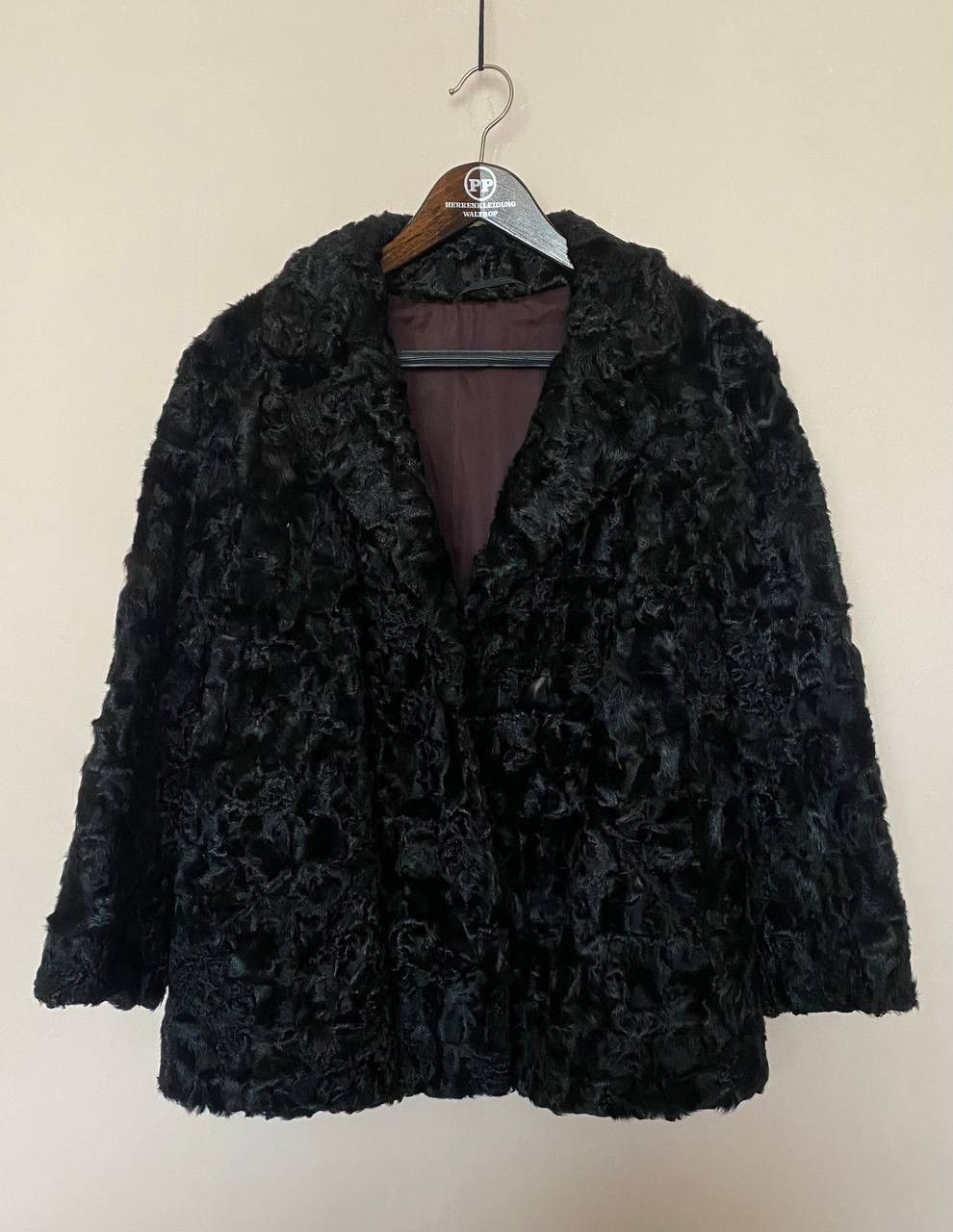 Vintage Vintage Lorenz Cornstädter Kürschnerei coat karakul real fur Size M / US 6-8 / IT 42-44 - 1 Thumbnail