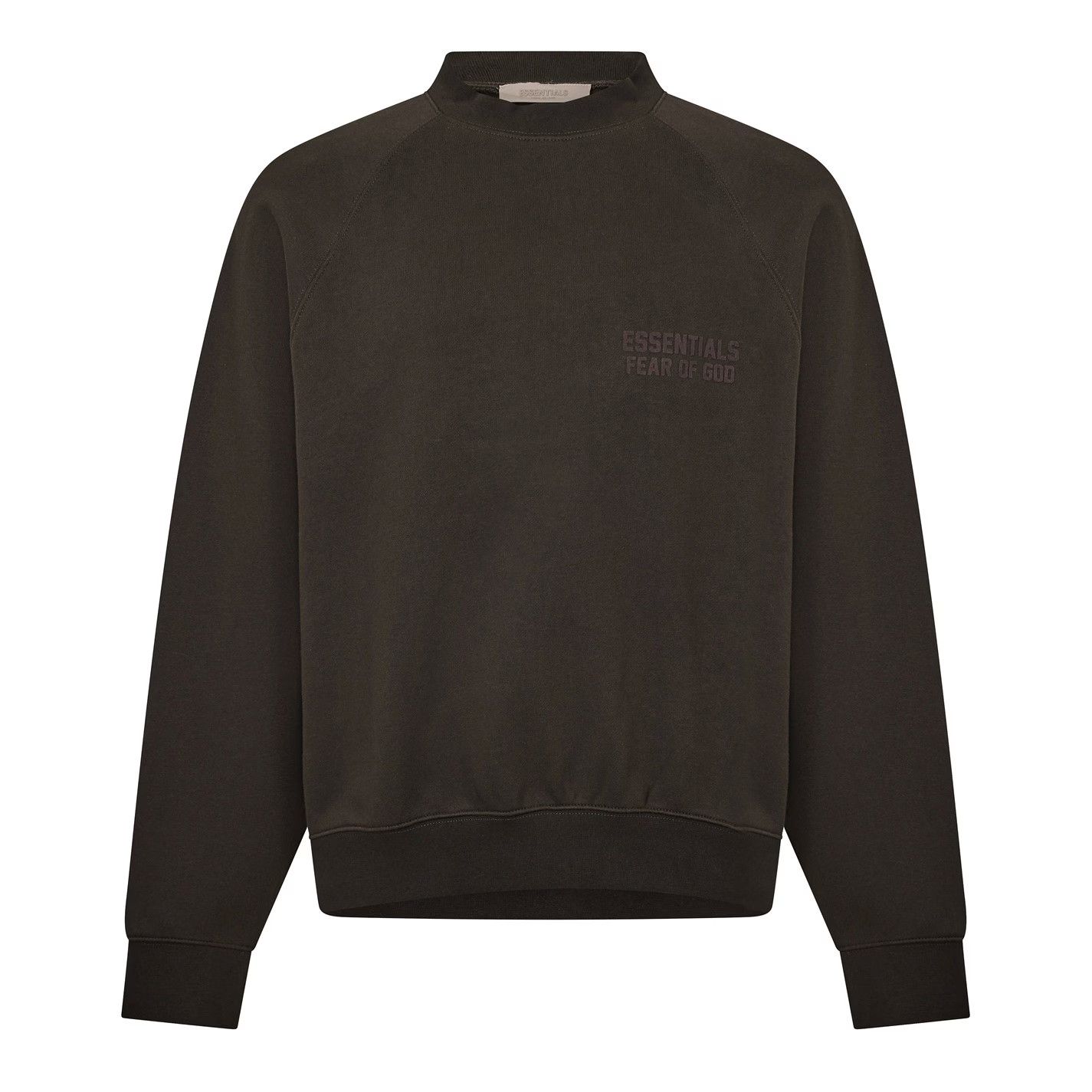 Fear of God o1g2r1mq0426 Crew Sweatshirt in Dark Brown Size US S / EU 44-46 / 1 - 1 Thumbnail