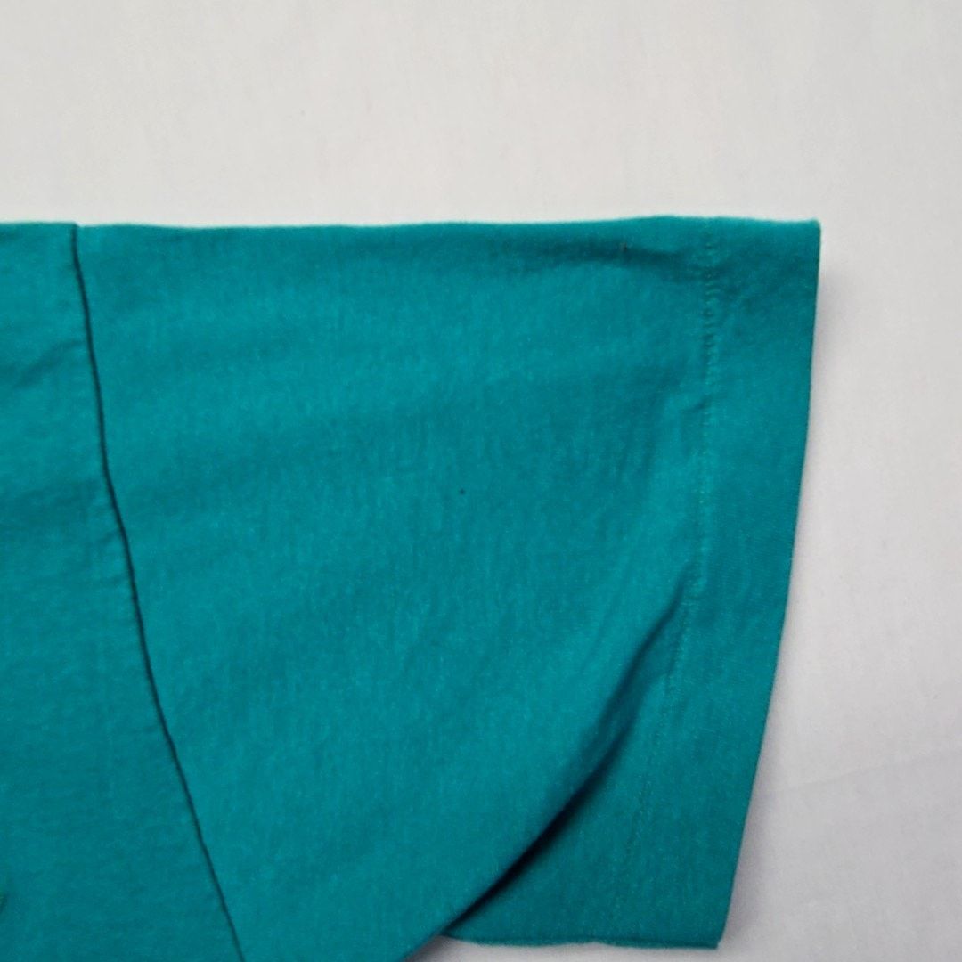 Fruit Of The Loom Vintage Seattle Shirt Turquoise Puff Print Teal Blue M Tee Size US M / EU 48-50 / 2 - 4 Thumbnail