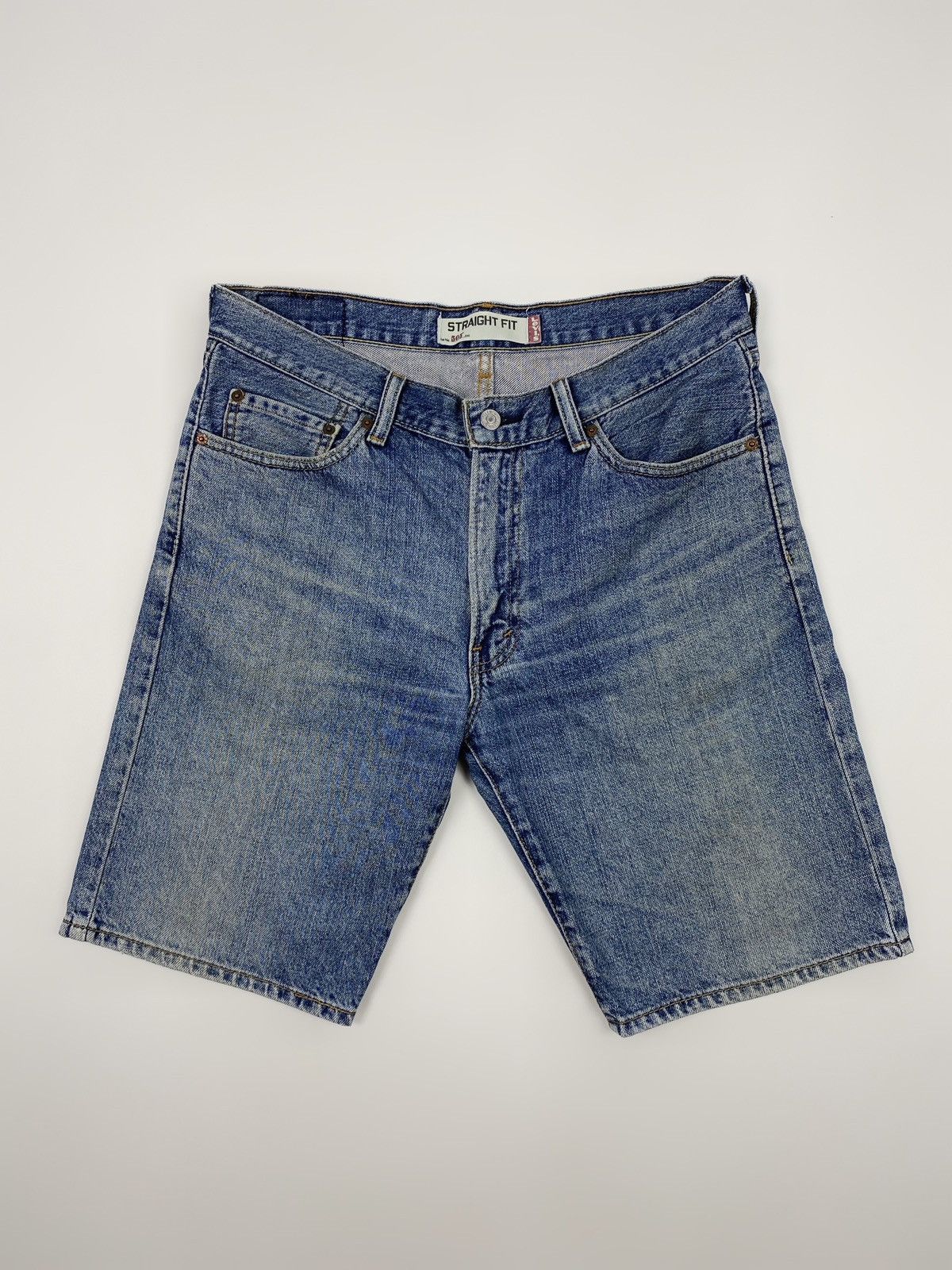 Levi's 2000sVintage Levi’s 505 Denim Straight Jorts W33 Size US 33 - 2 Thumbnail