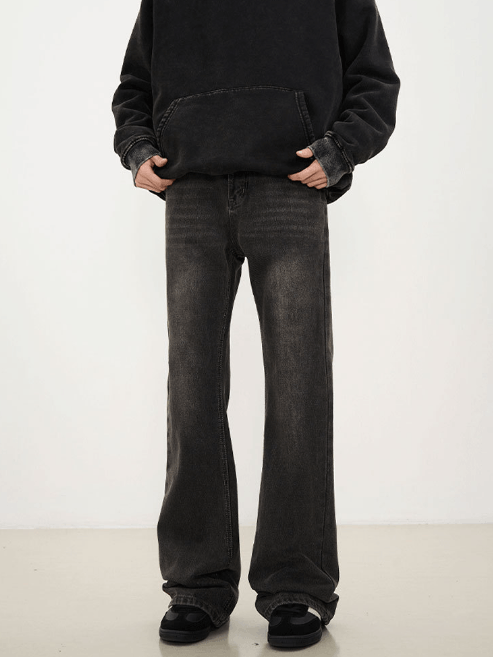 Japanese Brand American retro men's hip-hop straight cleanfit flared jeans Size US 32 / EU 48 - 1 Thumbnail