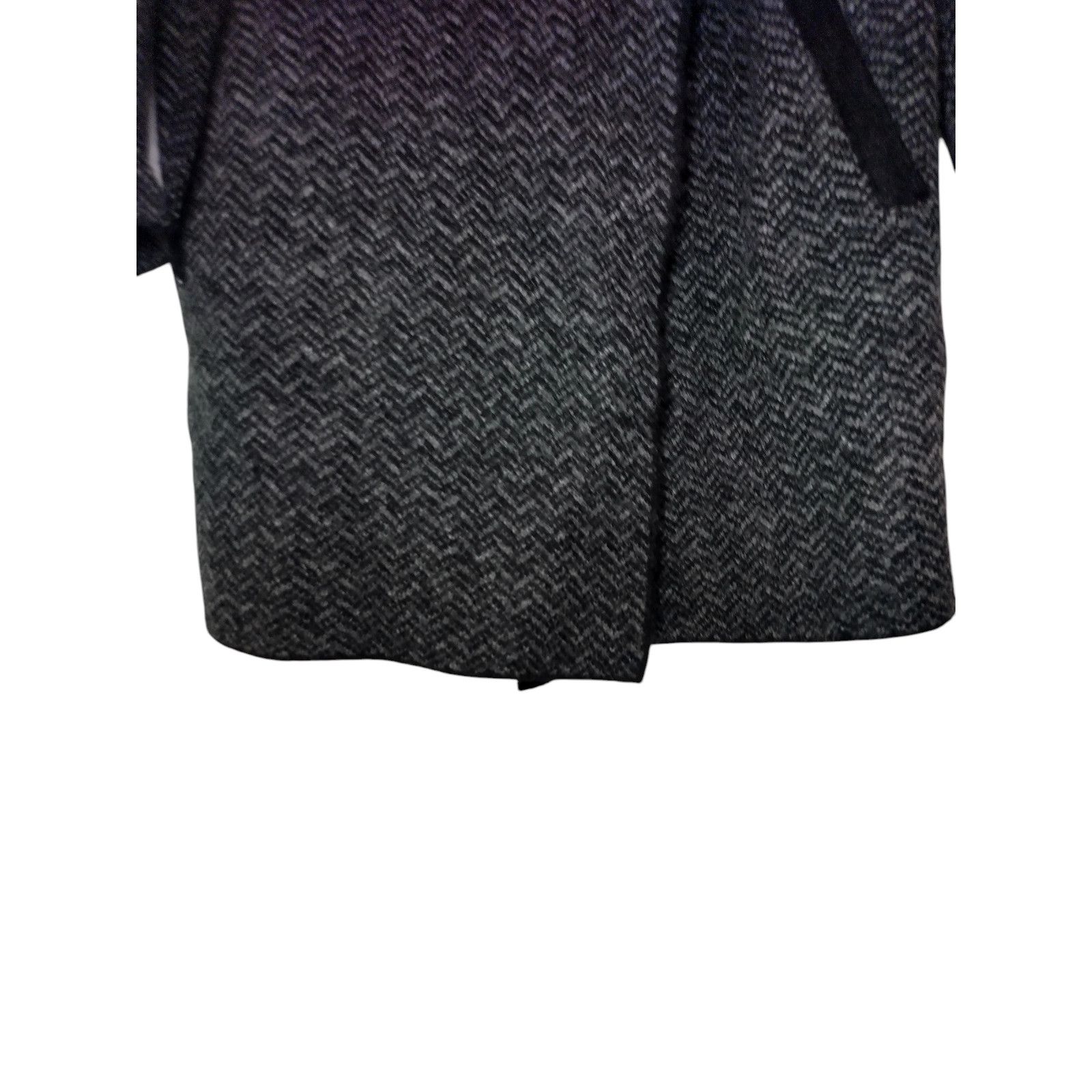 Jones New York Jones New York Coat Wool Blend Chevron Shawl Black SZ XL Size XL / US 12-14 / IT 48-50 - 15 Thumbnail