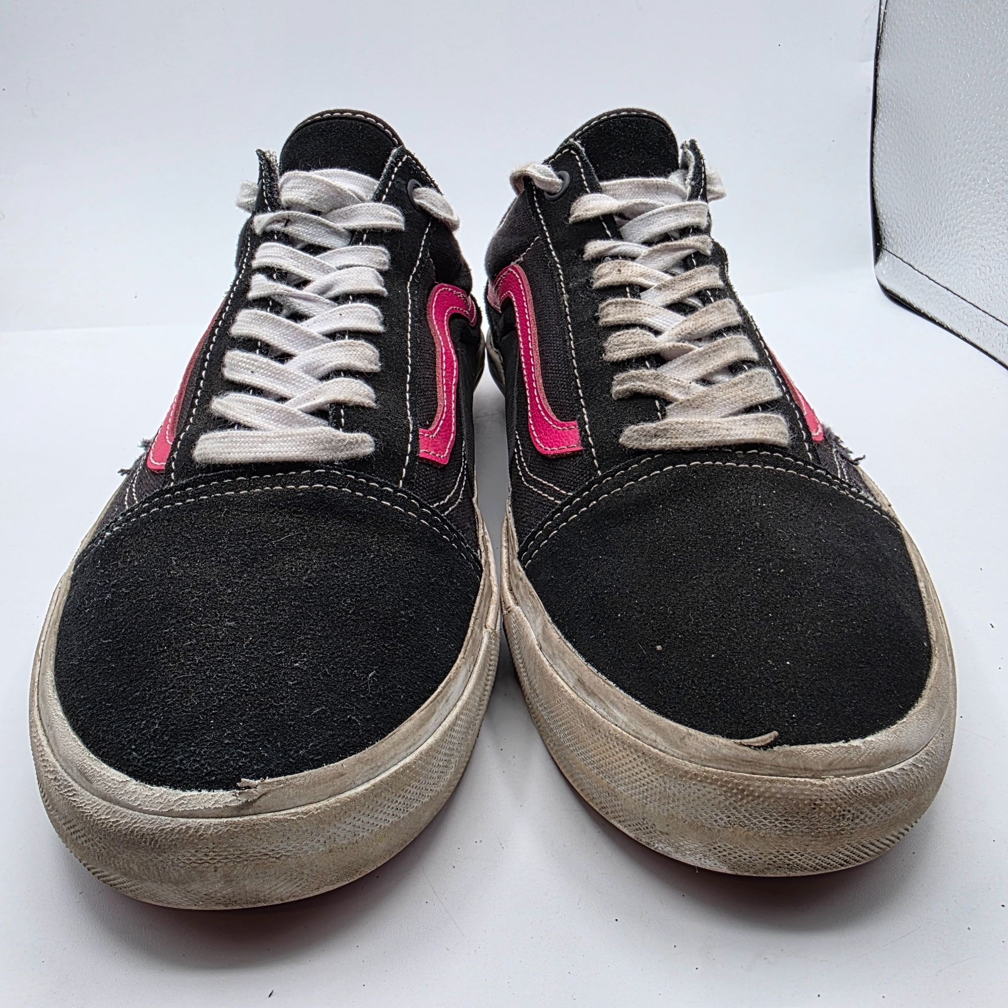 Vans Vans BMX Old Skool Mens Size 12 Black Neon Pink Sneaker Shoe Size US 12 / EU 45 - 2 Thumbnail