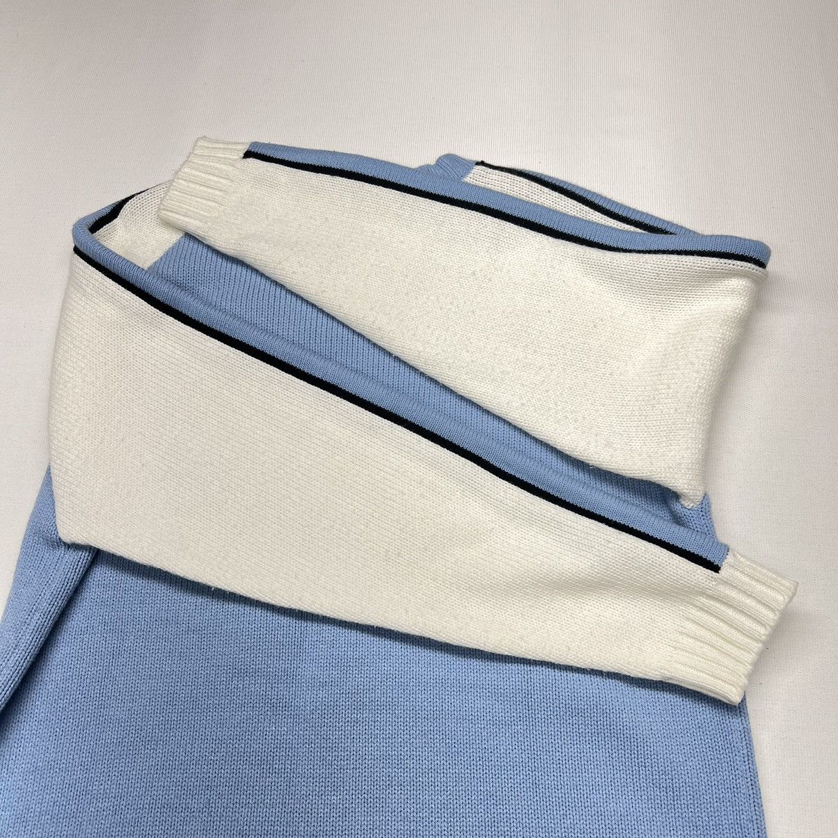 Southpole × Vintage VTG Southpole Sweater Blue White Crewneck Knit Patch Y2K Size US M / EU 48-50 / 2 - 13 Thumbnail