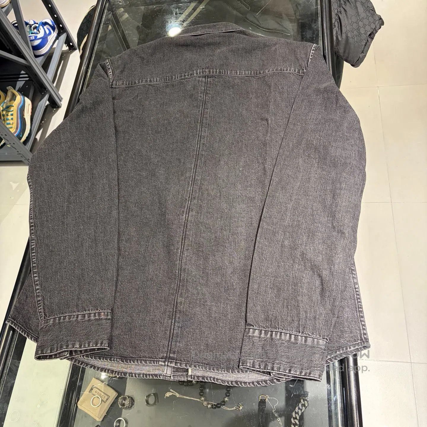 Chrome Hearts Chrome Hearts CH Cross Silver Denim Shirt. Size US XL / EU 56 / 4 - 2 Thumbnail