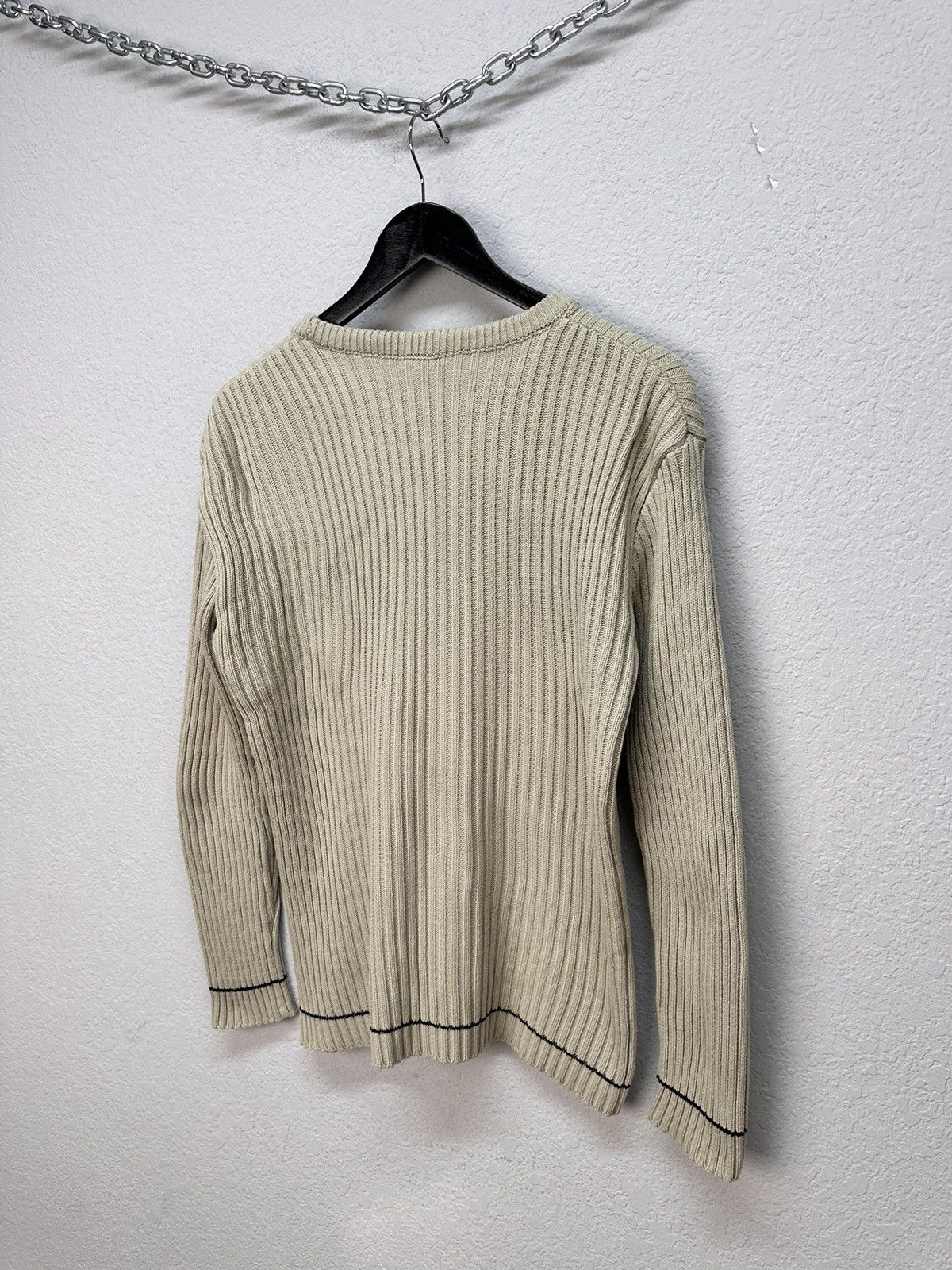 Diesel Vintage Diesel Striped Knit Sweater Distressed Avantgarde Size US M / EU 48-50 / 2 - 11 Thumbnail