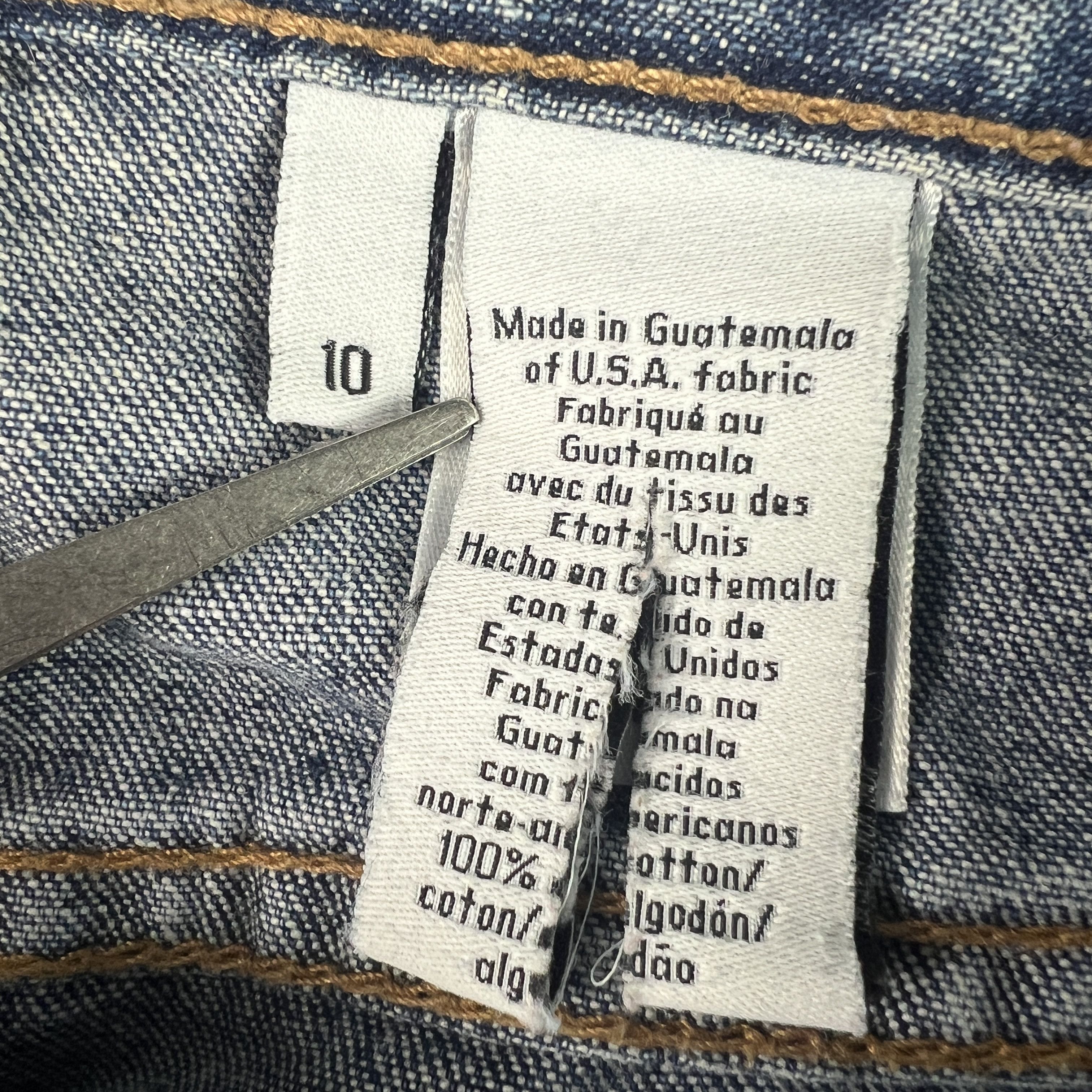 Calvin Klein VTG Calvin Klein Jeans Mid Rise Boot Cut Blue Faded Denim Size 32" / US 10 / IT 46 - 8 Thumbnail