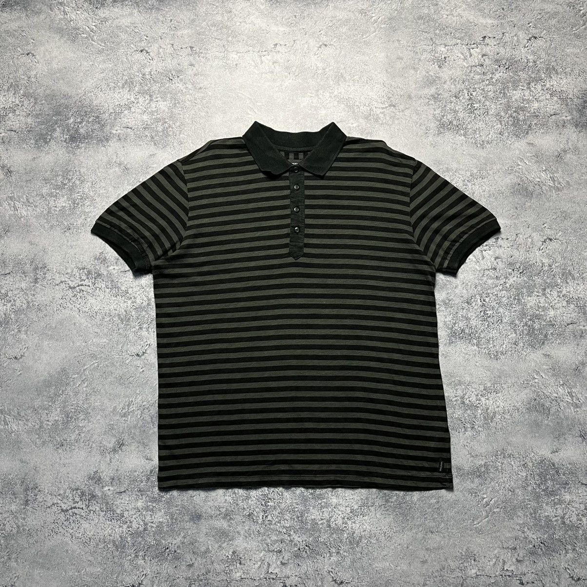 Vintage Diesel Polo T-Shirt Y2K Luxury Designer