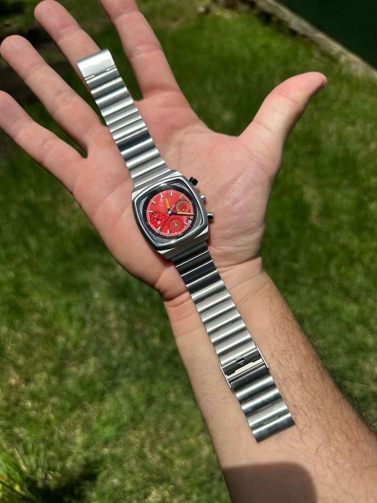 Other vintage retro silver stainless steel digital watch Size ONE SIZE - 7 Thumbnail
