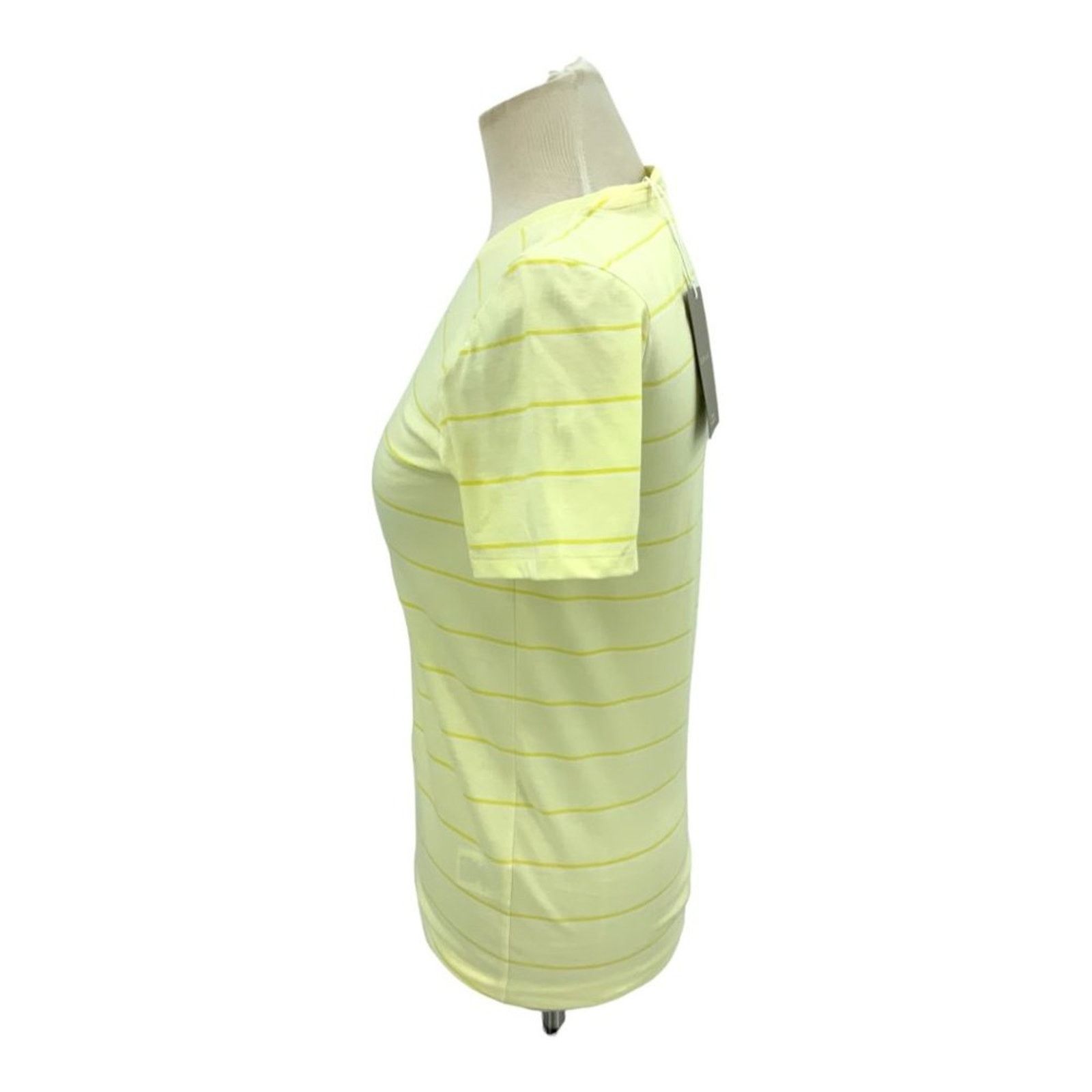 Everlane Everlane Organic Cotton Short Sleeve Yellow Stripe Tee Small Size S / US 4 / IT 40 - 6 Thumbnail