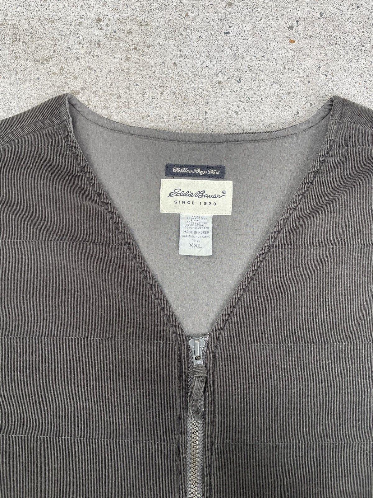 Eddie Bauer × Vintage Vintage Eddie Bauer Corduroy Quilted Vest Size US XL / EU 56 / 4 - 4 Thumbnail
