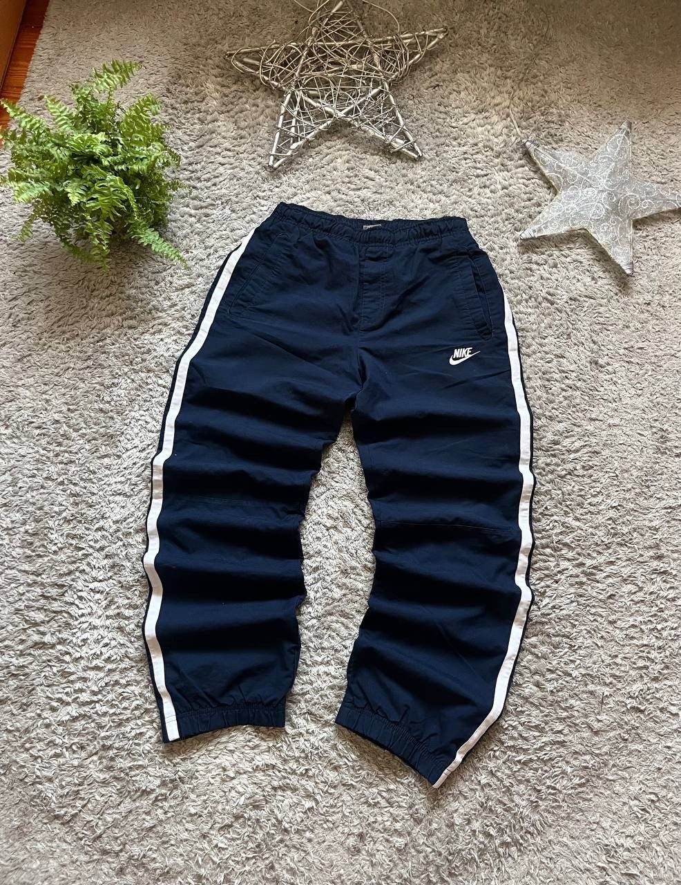 Nike × Vintage 00s Nike Vintage Pants Streetwear Logo Swoosh Rare Size US 32 / EU 48 - 2 Thumbnail