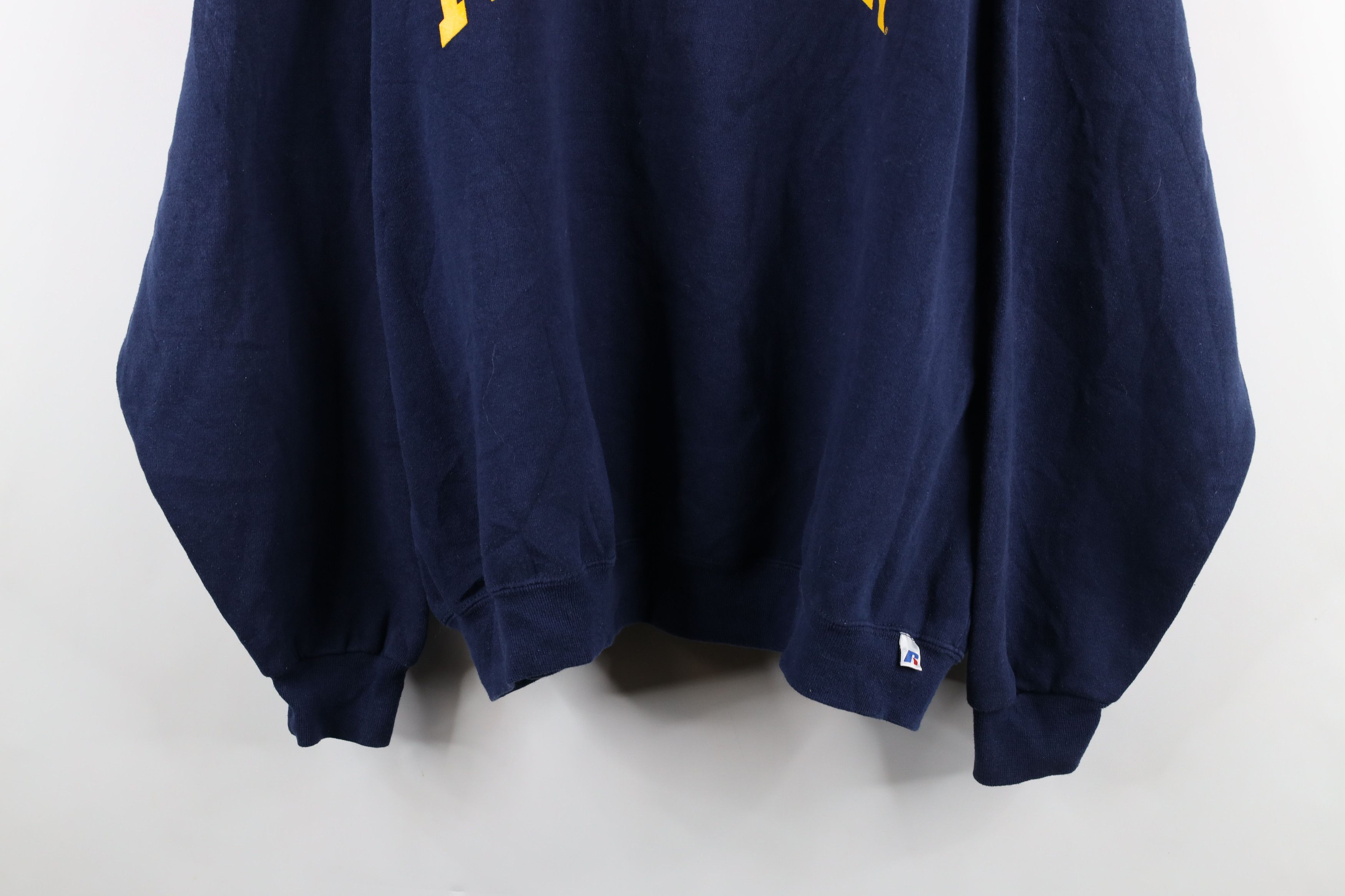 Russell Athletic Vintage 90s Russell Athletic University Michigan Sweatshirt Size US XXL / EU 58 / 5 - 3 Thumbnail