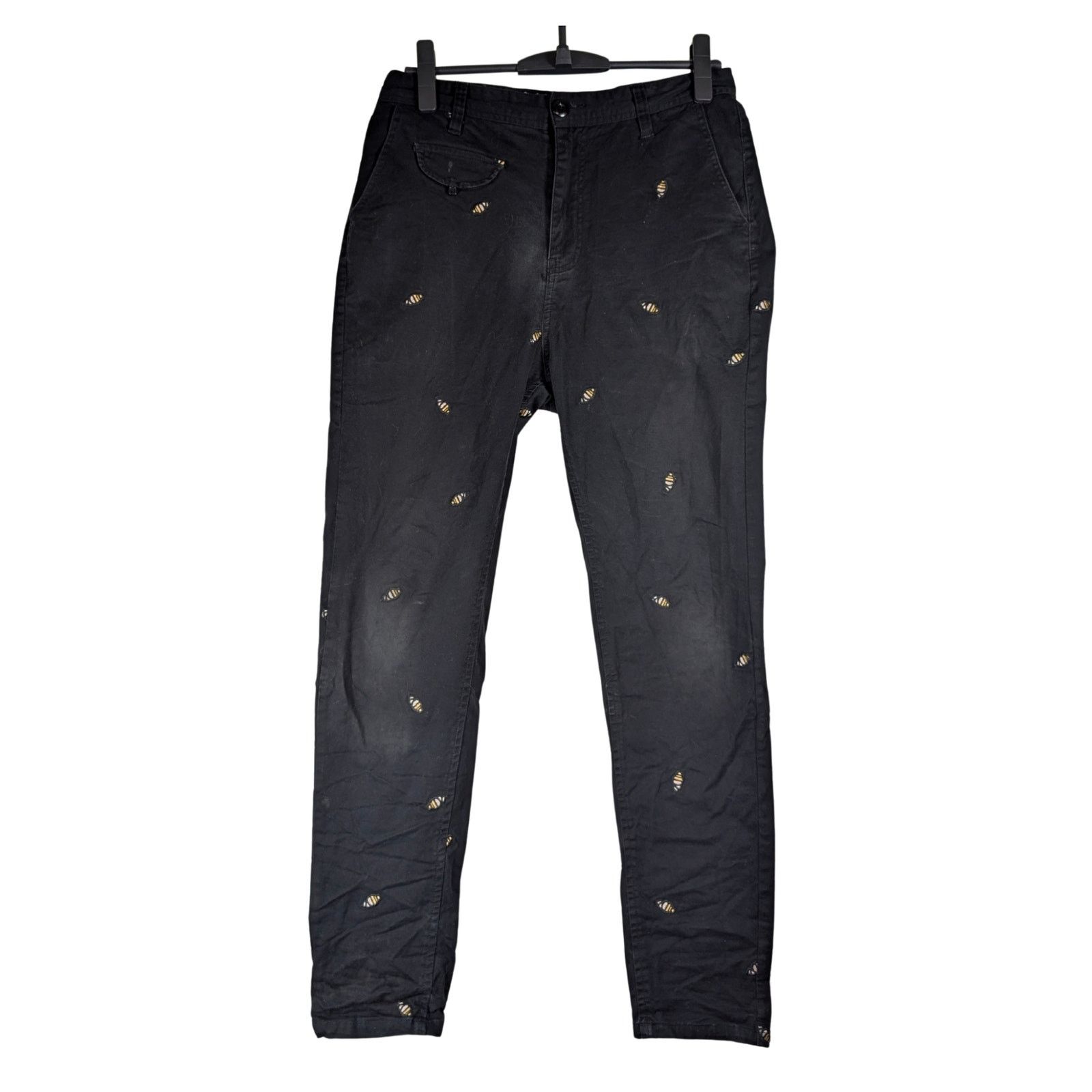 Icecream Rare Ice Cream Caffe Pants Black Graphic Jeans Men’s Size 30 Size US 30 / EU 46 - 1 Thumbnail