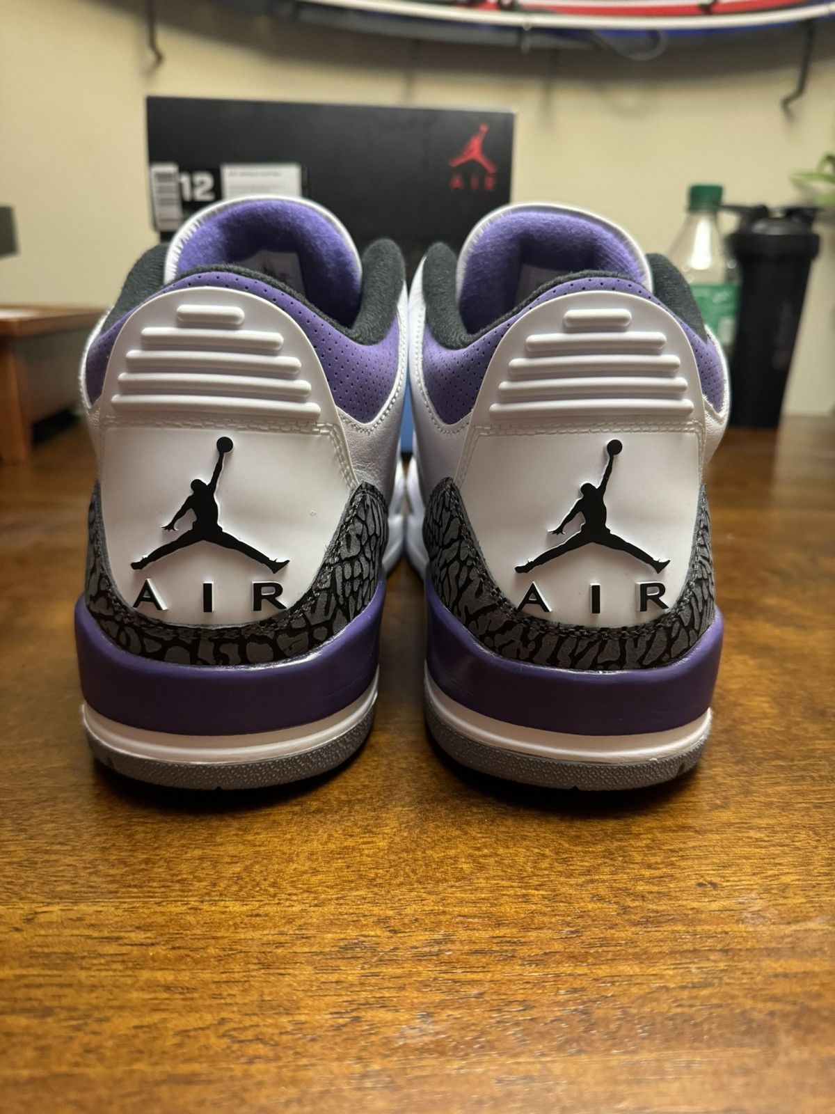 Jordan Brand × Nike Air Jordan 3 Retro “Dark Iris” Size US 12 / EU 45 - 4 Thumbnail